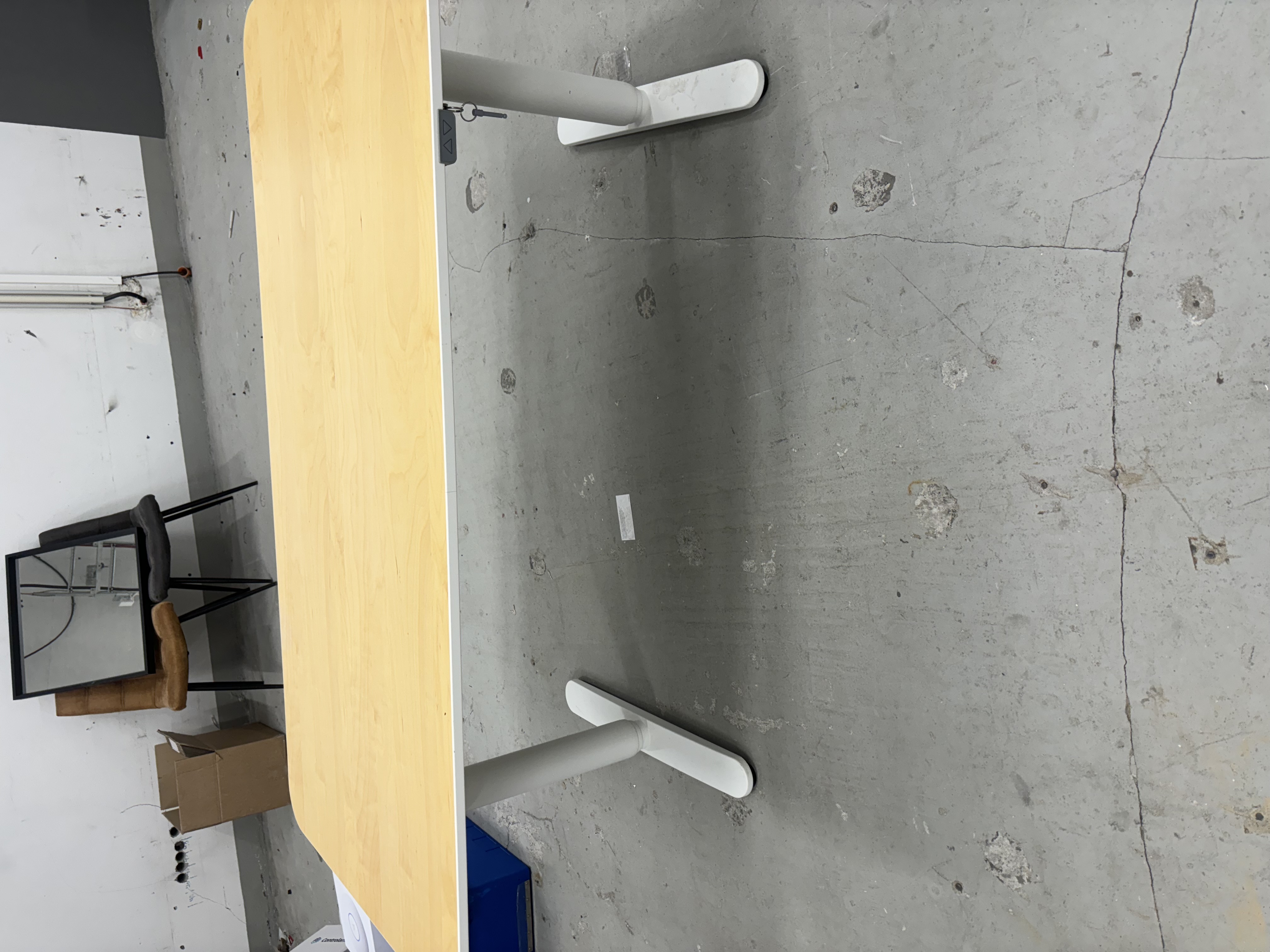 SELT / SOLD - Flott IKEA rafmagnsborð 160 x 80 sm 2