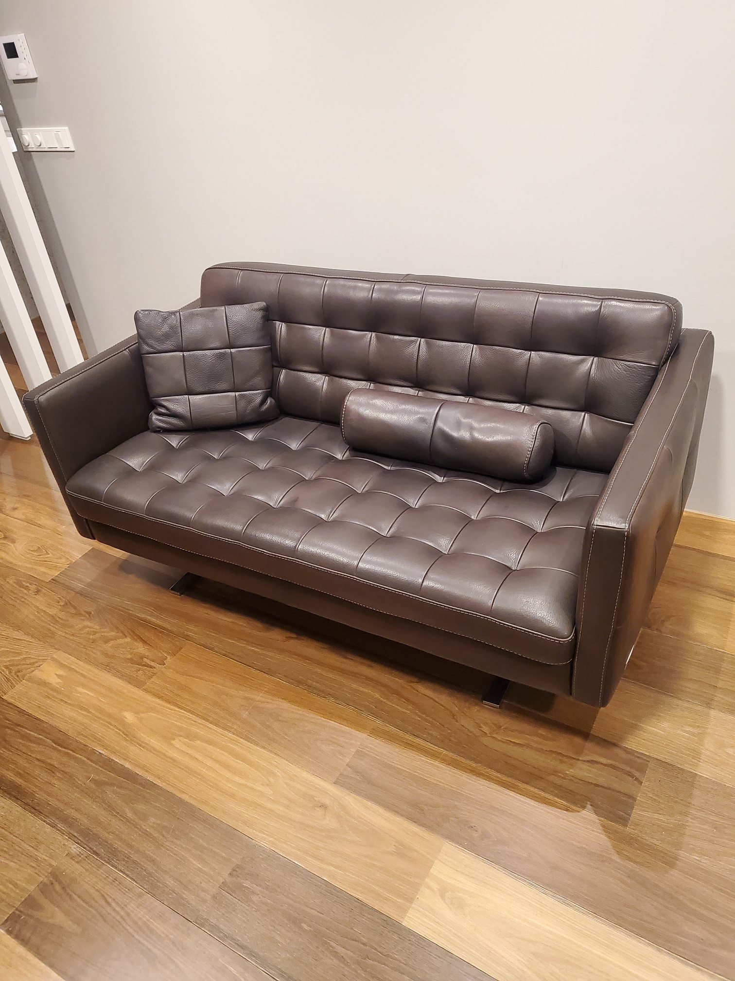 SELT / SOLD Ítalskur - Incanto Divani B483 - handsmíðaður leðursófi 6