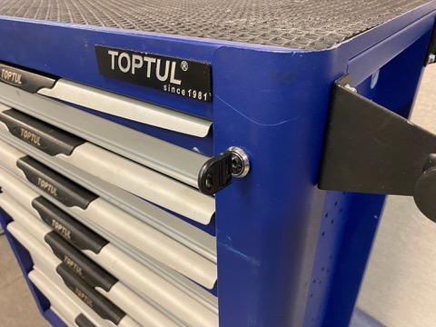 SELT / SOLD - Verkfæraskápur - TOPTUL - 4+3 skúffur - Skápur 2 3