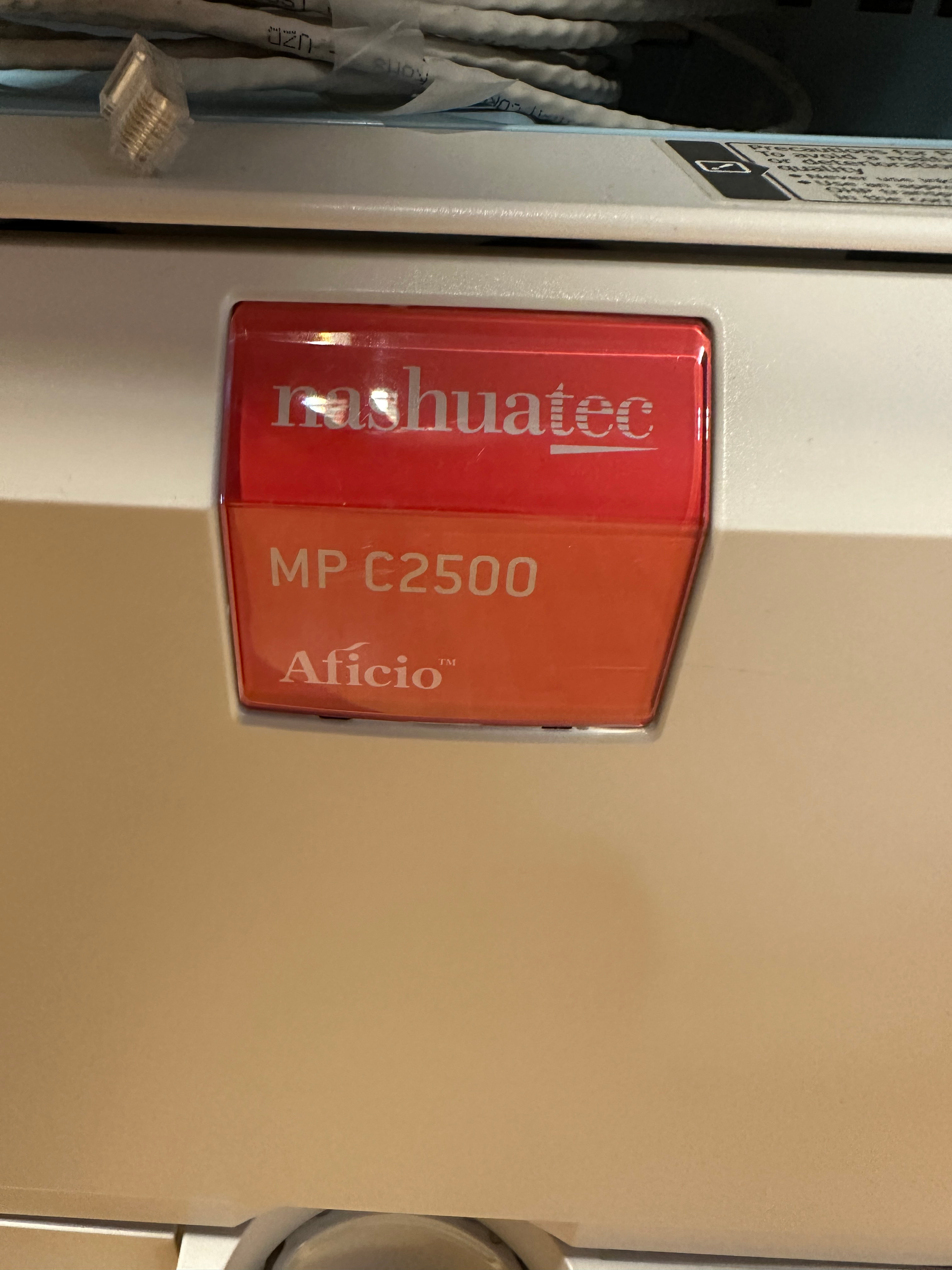 SELT / SOLDNashuatec MPC 2500 litalazerprentari - Alþingi - nýjir tónerar fylgja 3