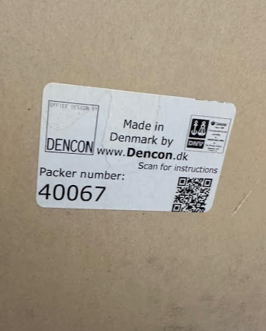 SELT / SOLD - Dencon hringborð frá Pennanum, 110sm. 3