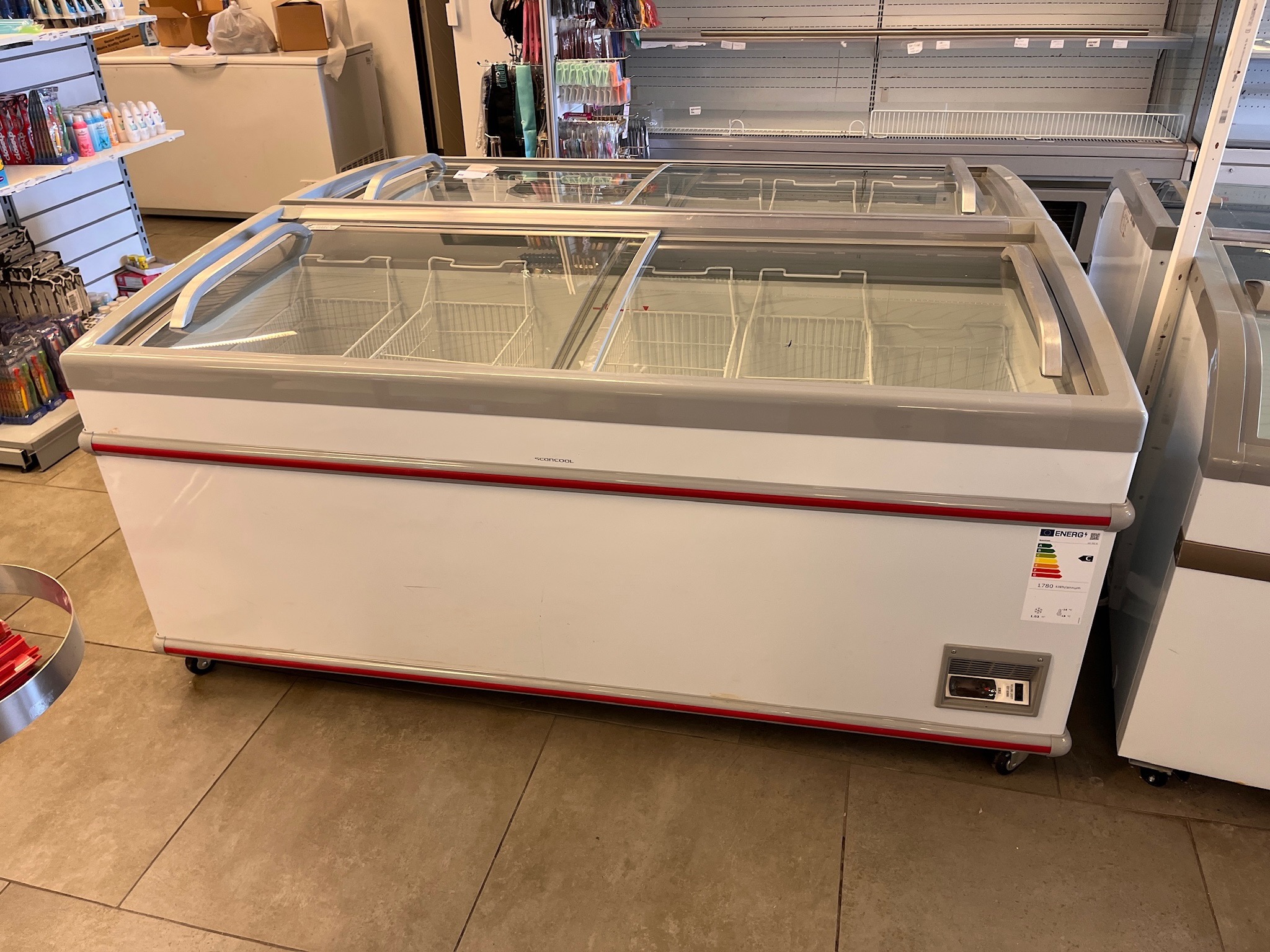 SELT / SOLD Scancool 2021 B185 sm. 500 lítrar. Frysti- og kælikista