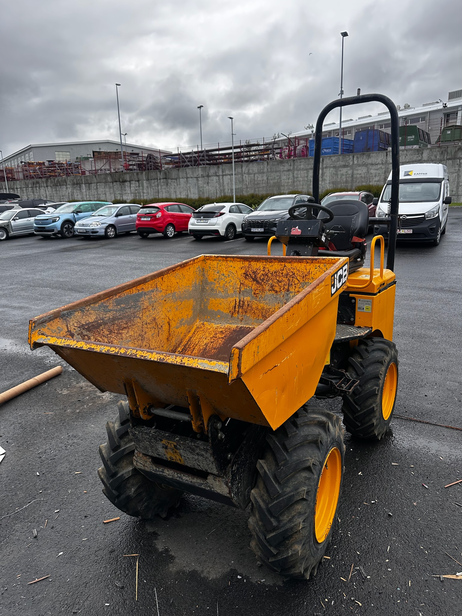 SELT / SOLD JCB dumper 2017 - 1 tonn 2