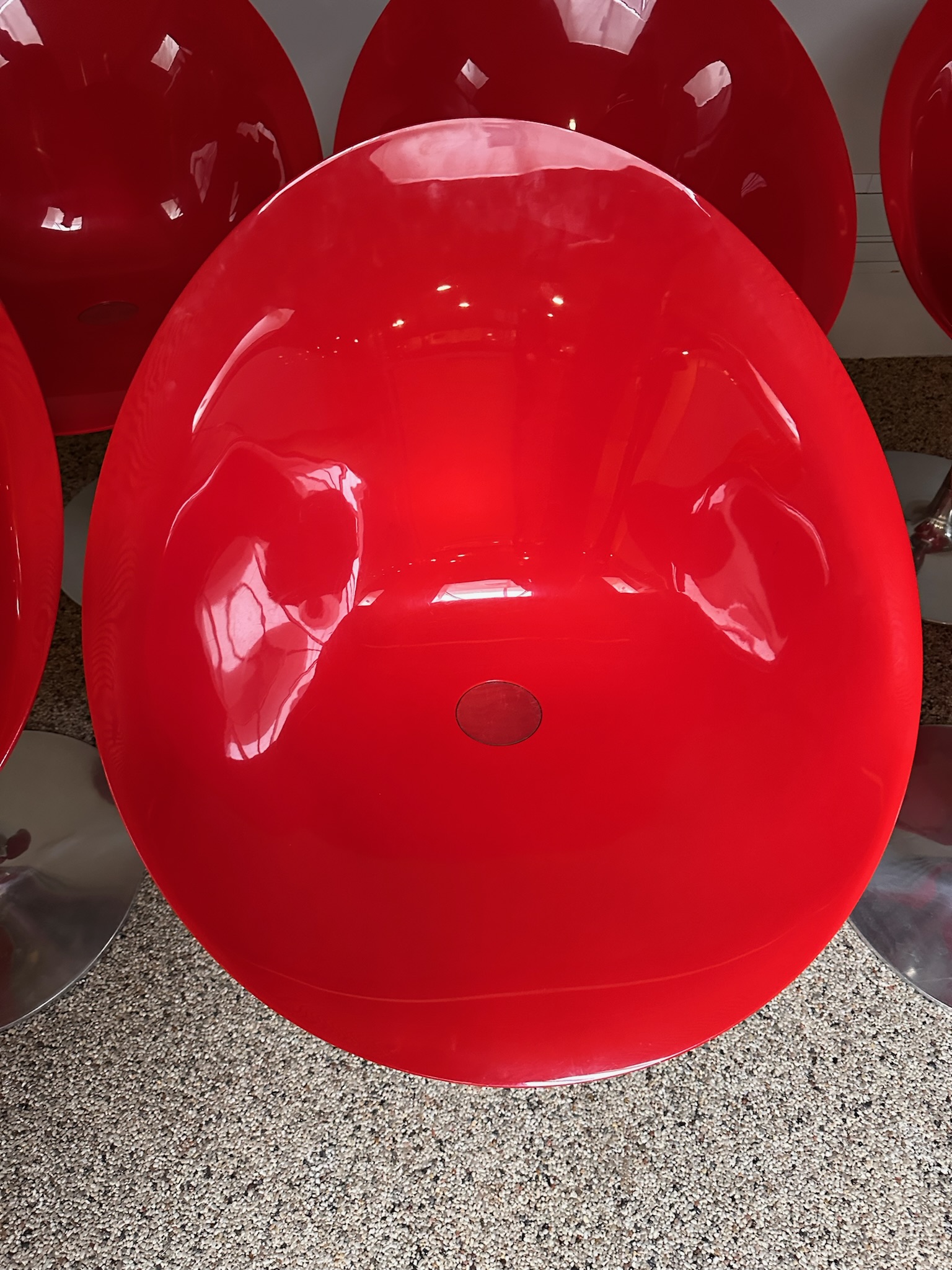 SELT / SOLD Kartell snúningsstóll / hönnunarstóll (6 stk.) 6
