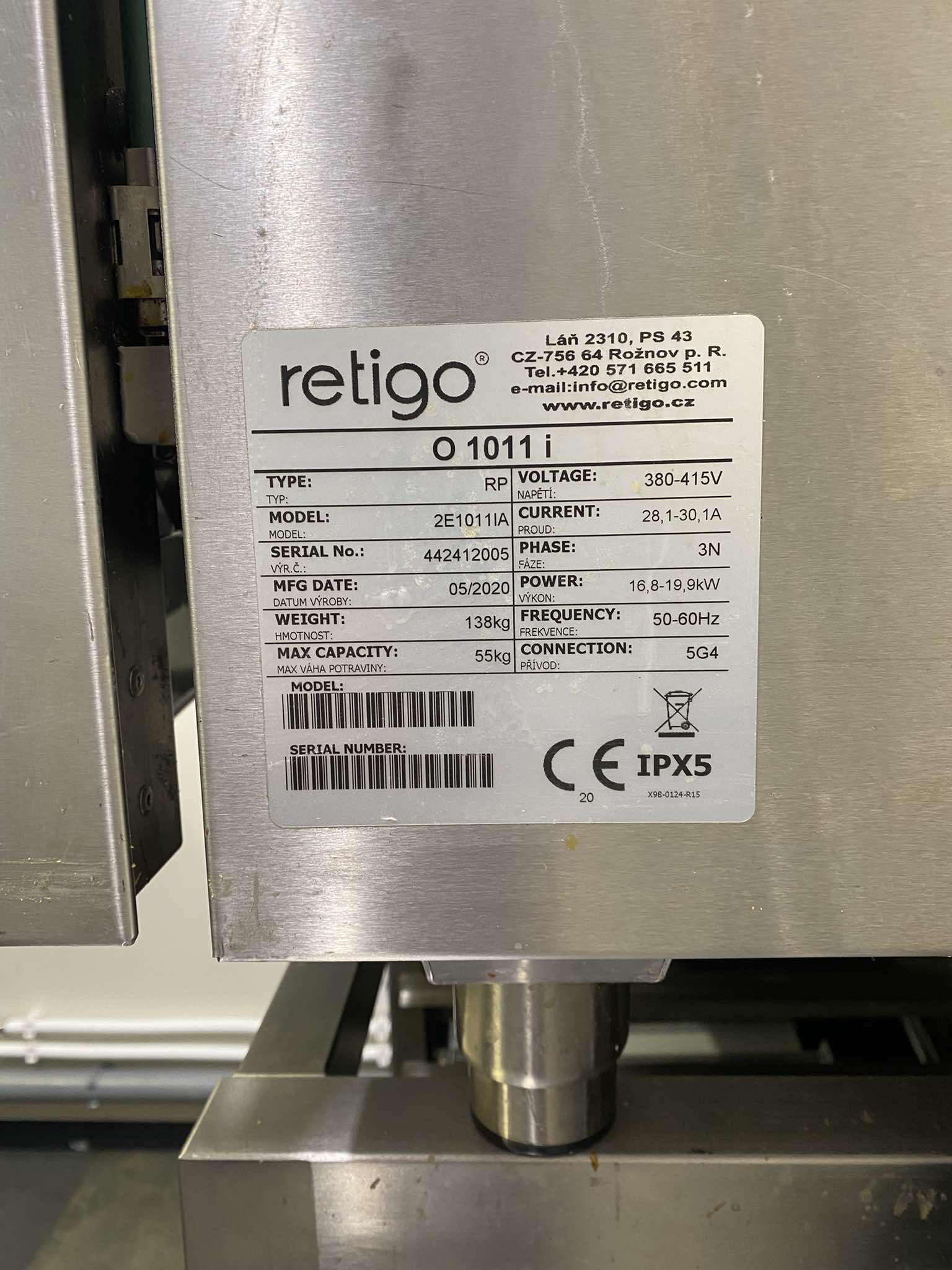 SELT / SOLD - Retigo Orange vision O1011i 11 skúffu gufuofn - Dalvík 4