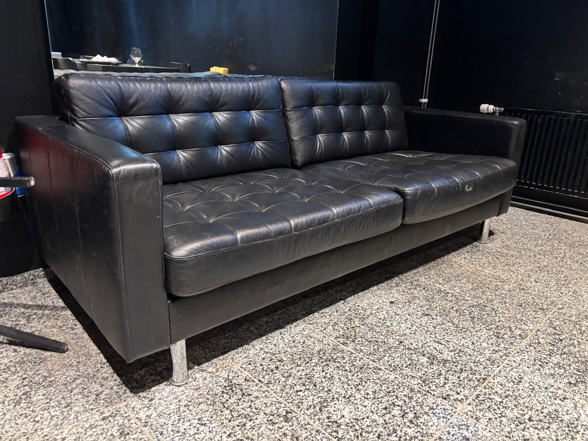 SELT / SOLD IKEA sófi, 3ja sæta, B204xD89sm.