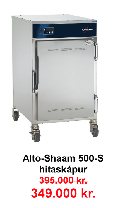 SELT / SOLD Alto-Shaam 500-S hitaskápur frá ProGastro 10