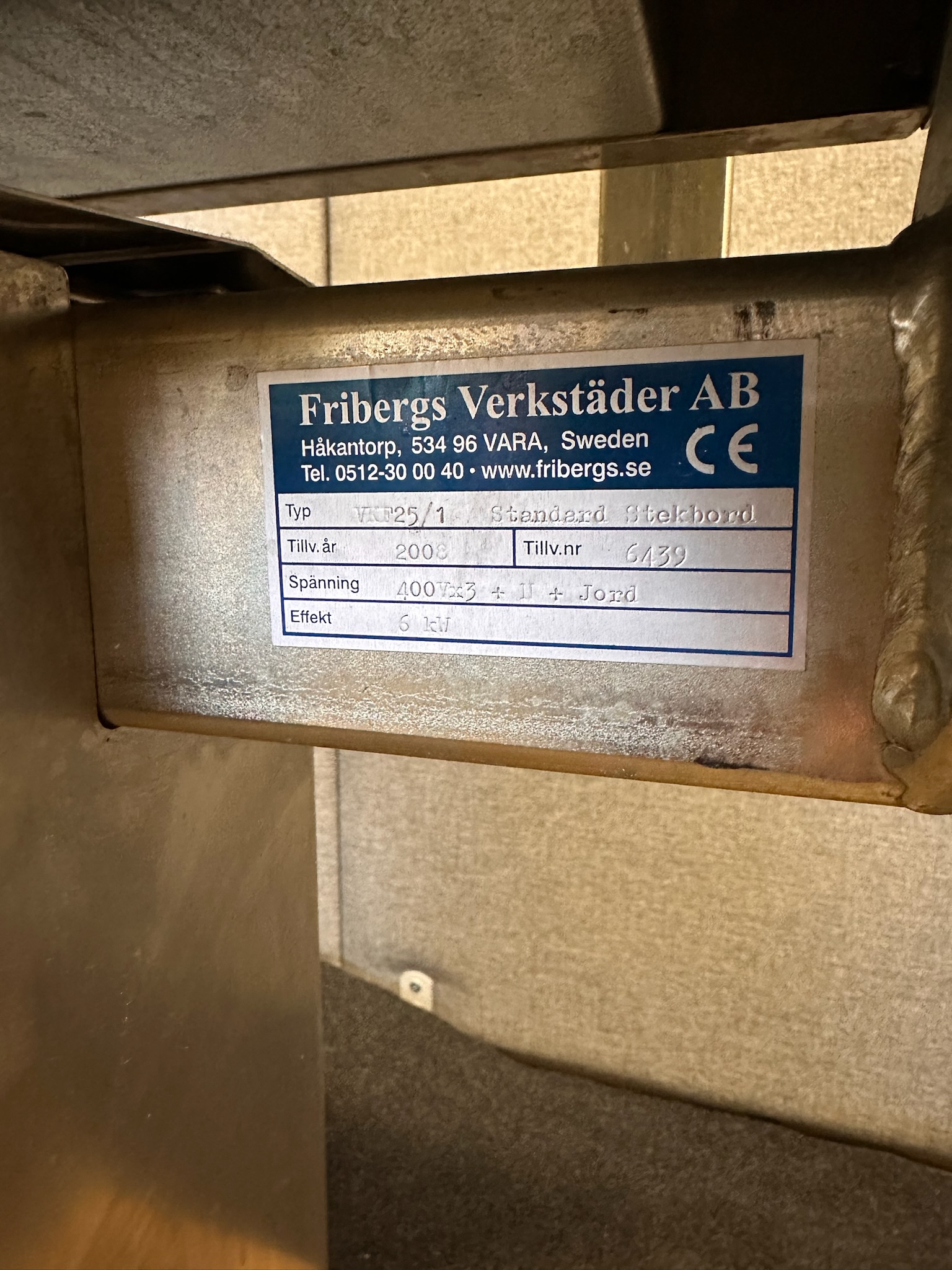 SELT / SOLD Fribergs veltipanna, B72 x D77 x H93 sm. 5