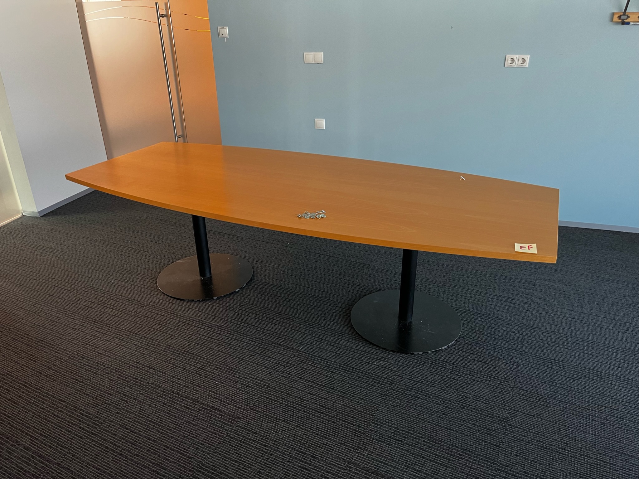 SELT / SOLD Fundarborð - 250 x 110 sm. (6-8 manna) 3