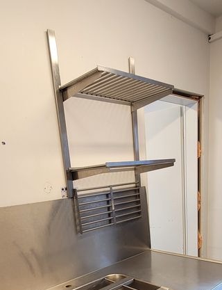 SELT / SOLD Vegggrind stál frá IKEA (4 stk.) 2