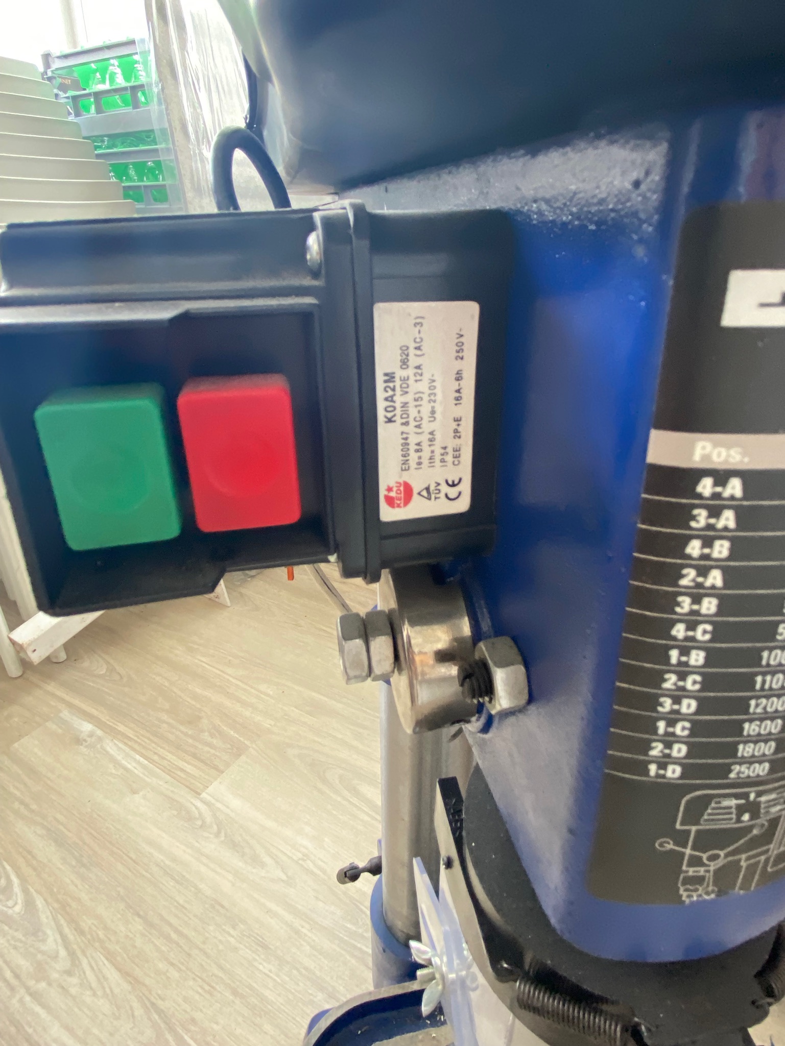 SELT / SOLD - Standborvél - Einhell 6