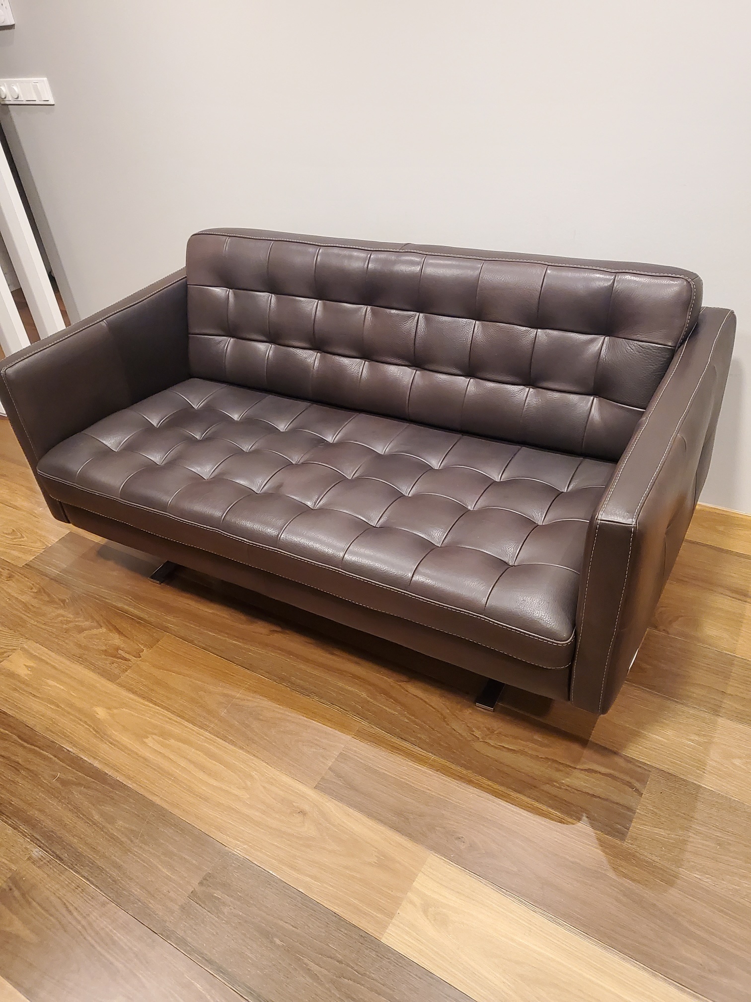 SELT / SOLD Ítalskur - Incanto Divani B483 - handsmíðaður leðursófi 3