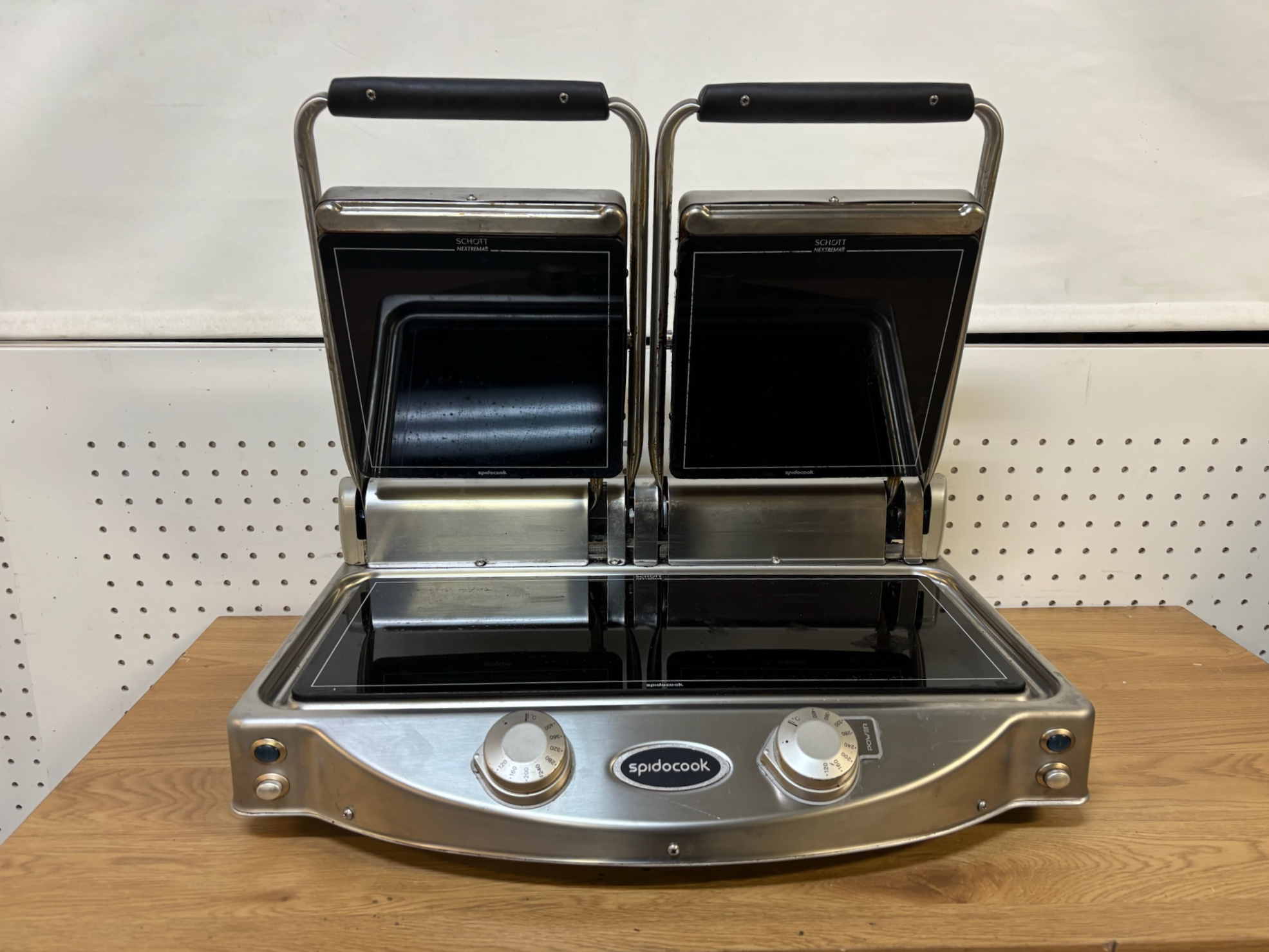 SELT / SOLD Spidocook tvöfalt samlokugrill