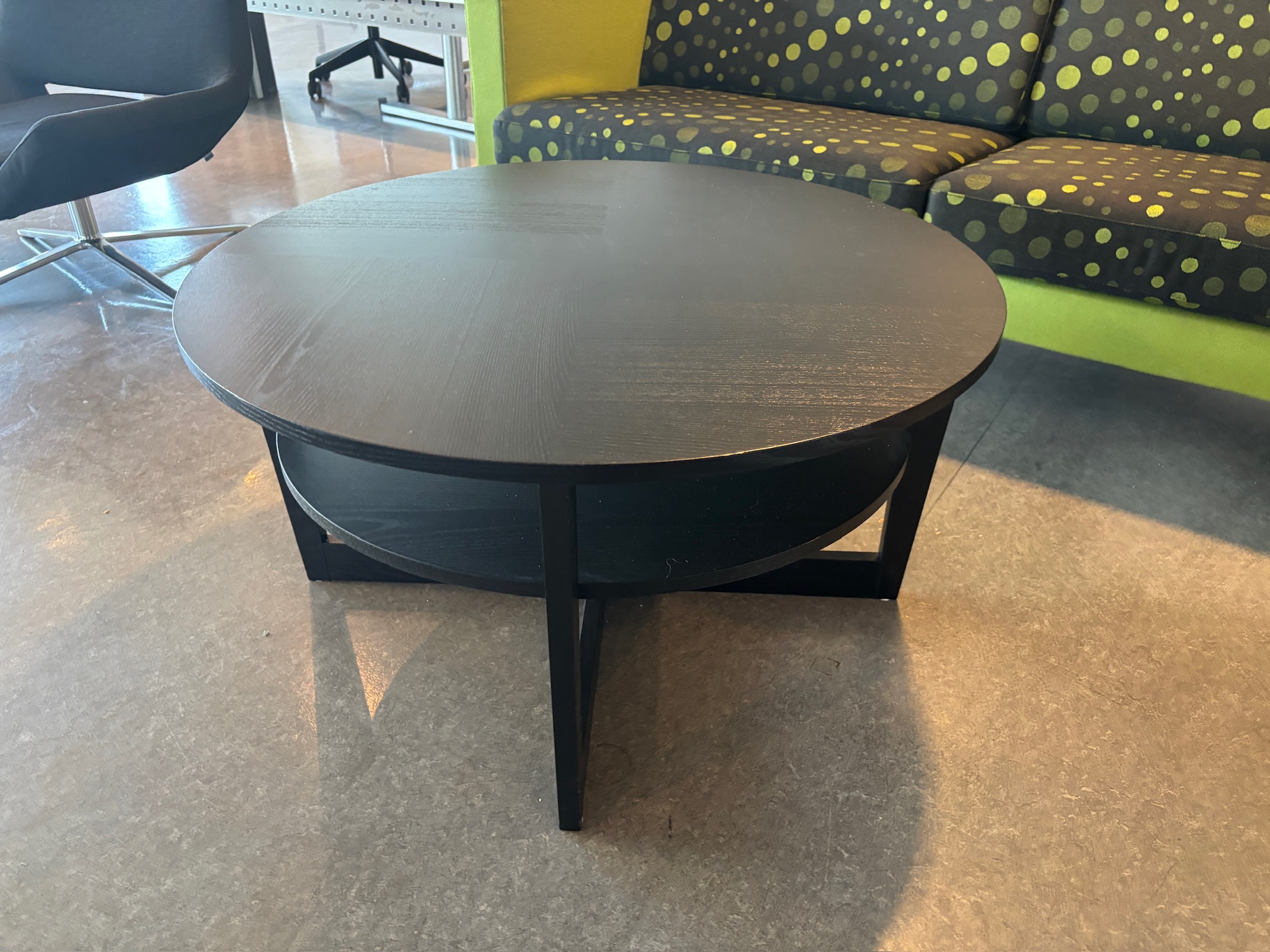 SELT / SOLD IKEA sófaborð, Ø90xH48sm. 2