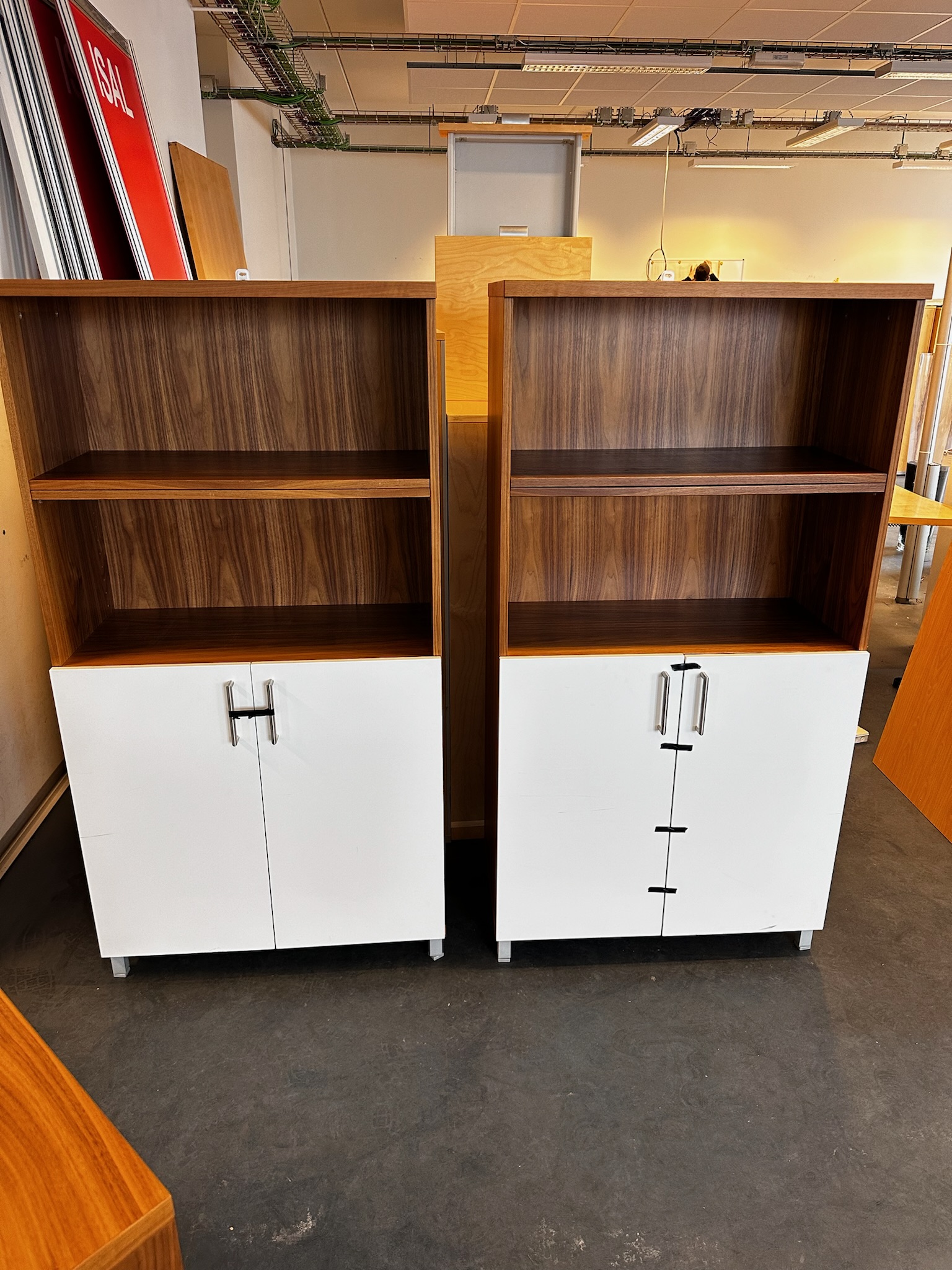 SELT / SOLD skrifstofuskápar, H154 B80 D40