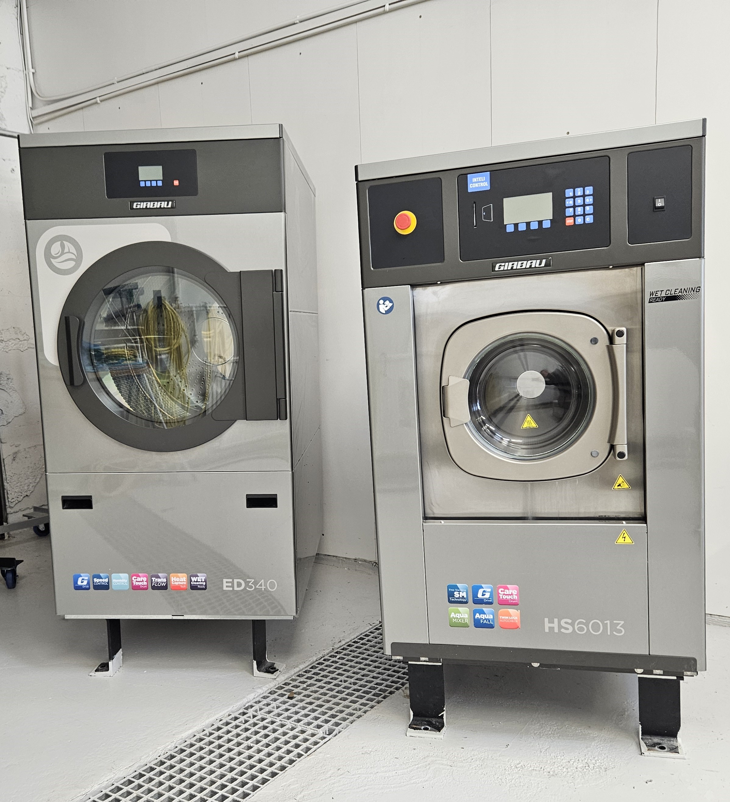 SELT / SOLD - Iðnaðarþurrkari - Girbau ED340 17kg. 2018 2