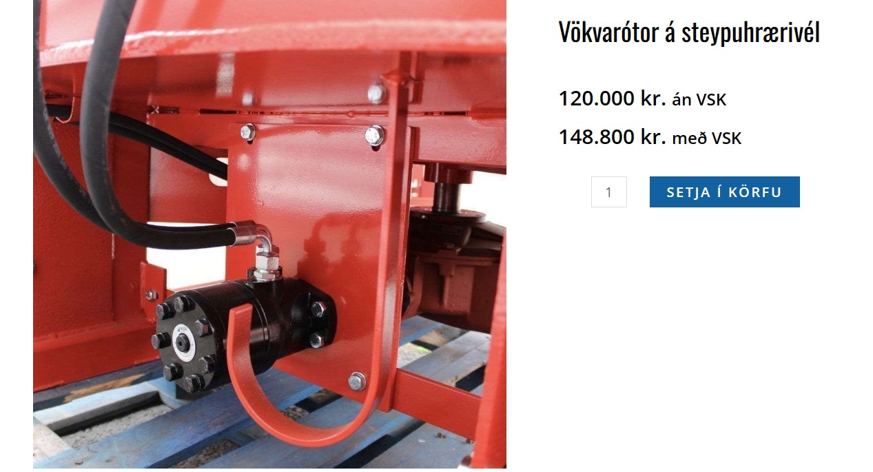 SELT / SOLD - 600 lítra Steypuhrærivél / áburðarhærivél f. kalk - 3