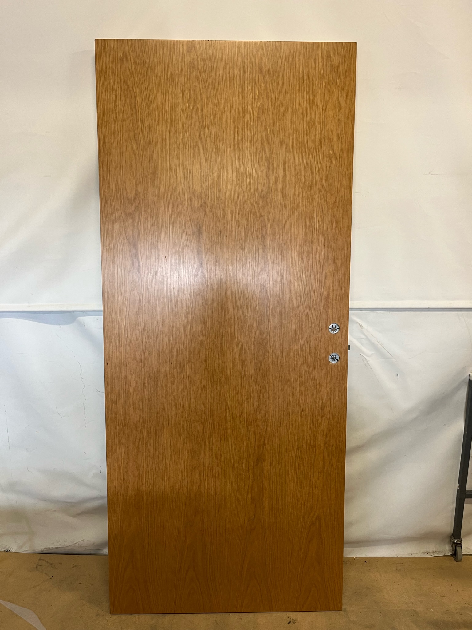SELT / SOLD Hurð - Eik - H210 x B90 sm.