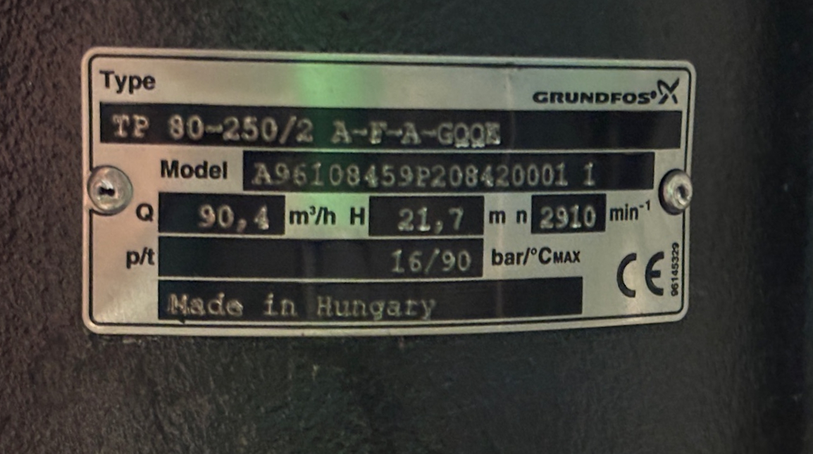 Grundfos dæla - vatnsdæla 5