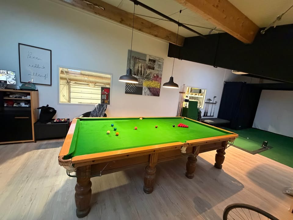 Snookerborð, 11fet, ~20 kjuðar 3