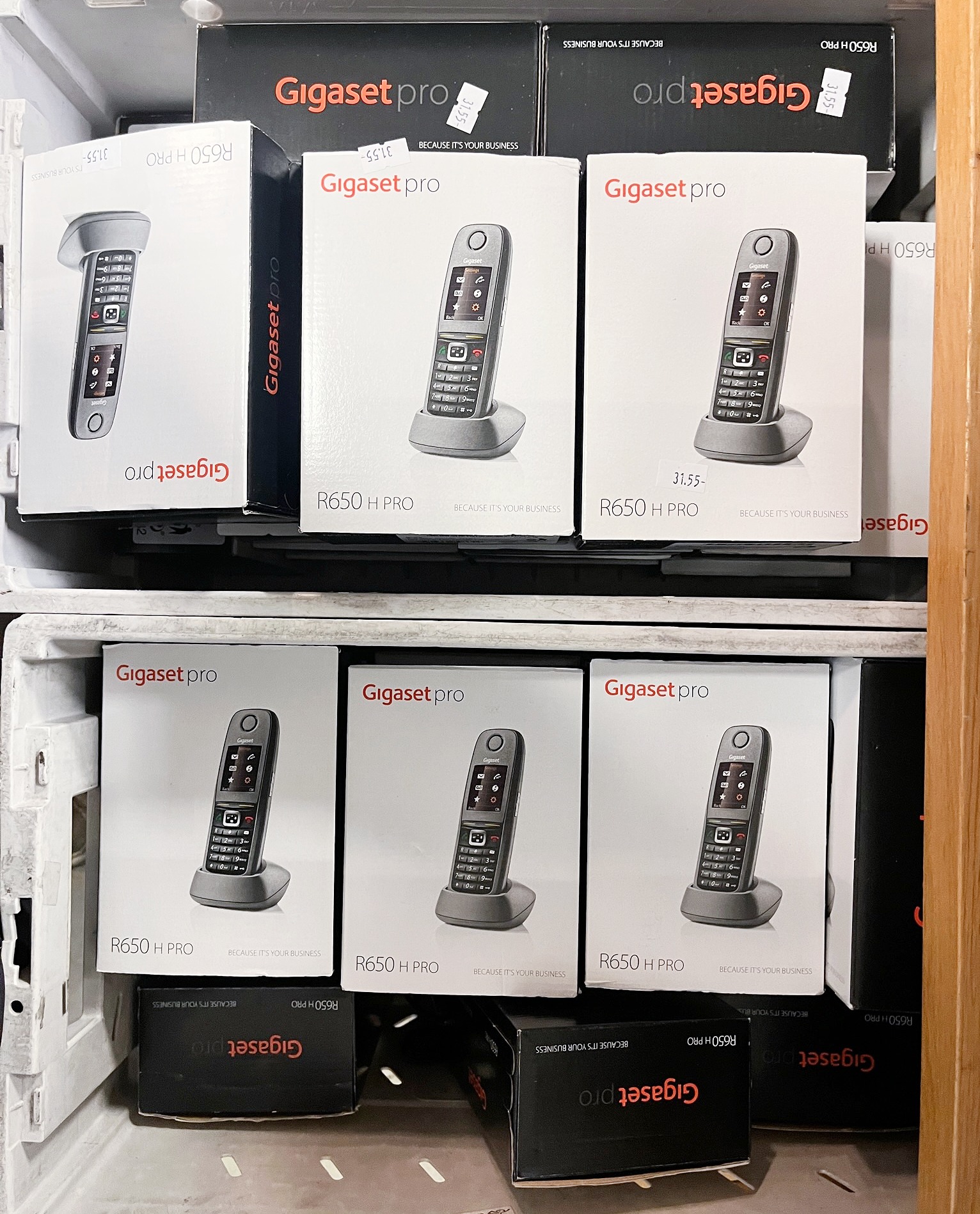 SELT / SOLD Gigaset þráðlaust DECT aukasímtól (34 stk.)