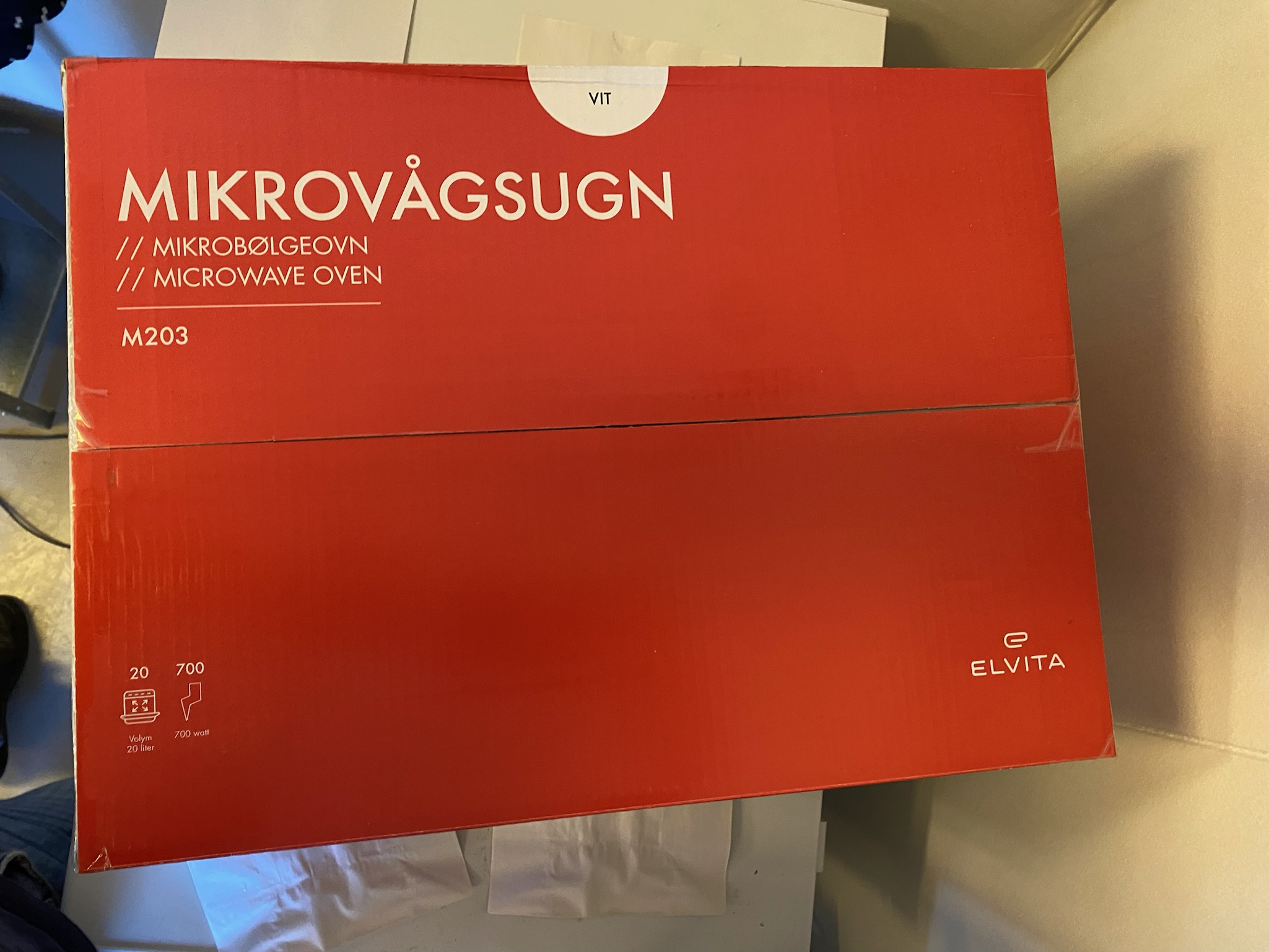 SELT / SOLD Elvita örbylgjuofn (ónotaður) 4