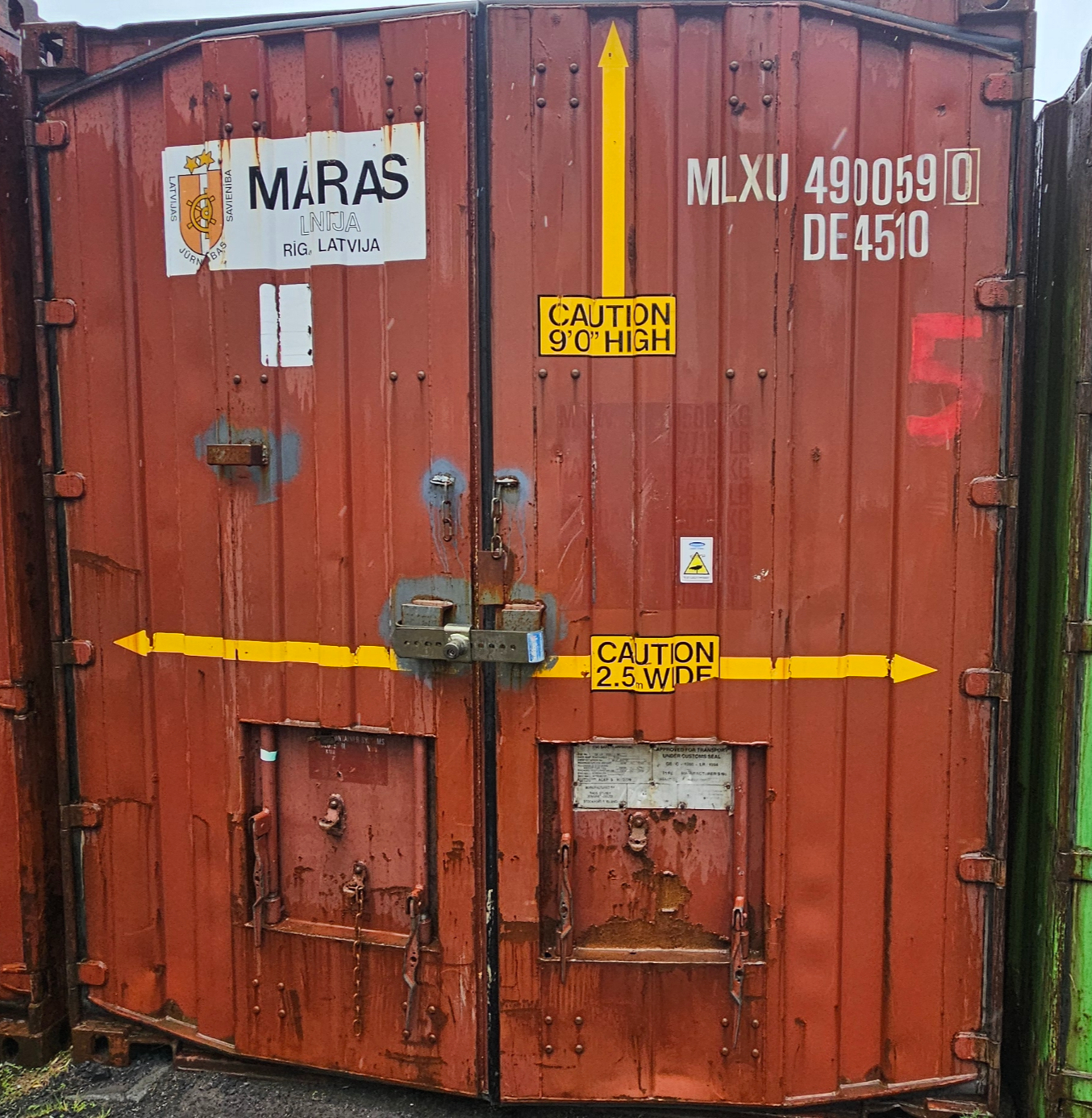 SELT / SOLD - Gámur SV 2 - 40 fet. Nr. 490059