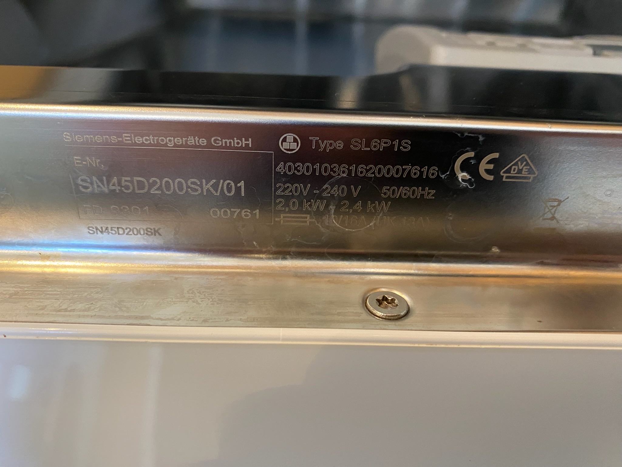 SELT / SOLD - Siemens uppþvottavél - 3 vélar til - Alþingi 11