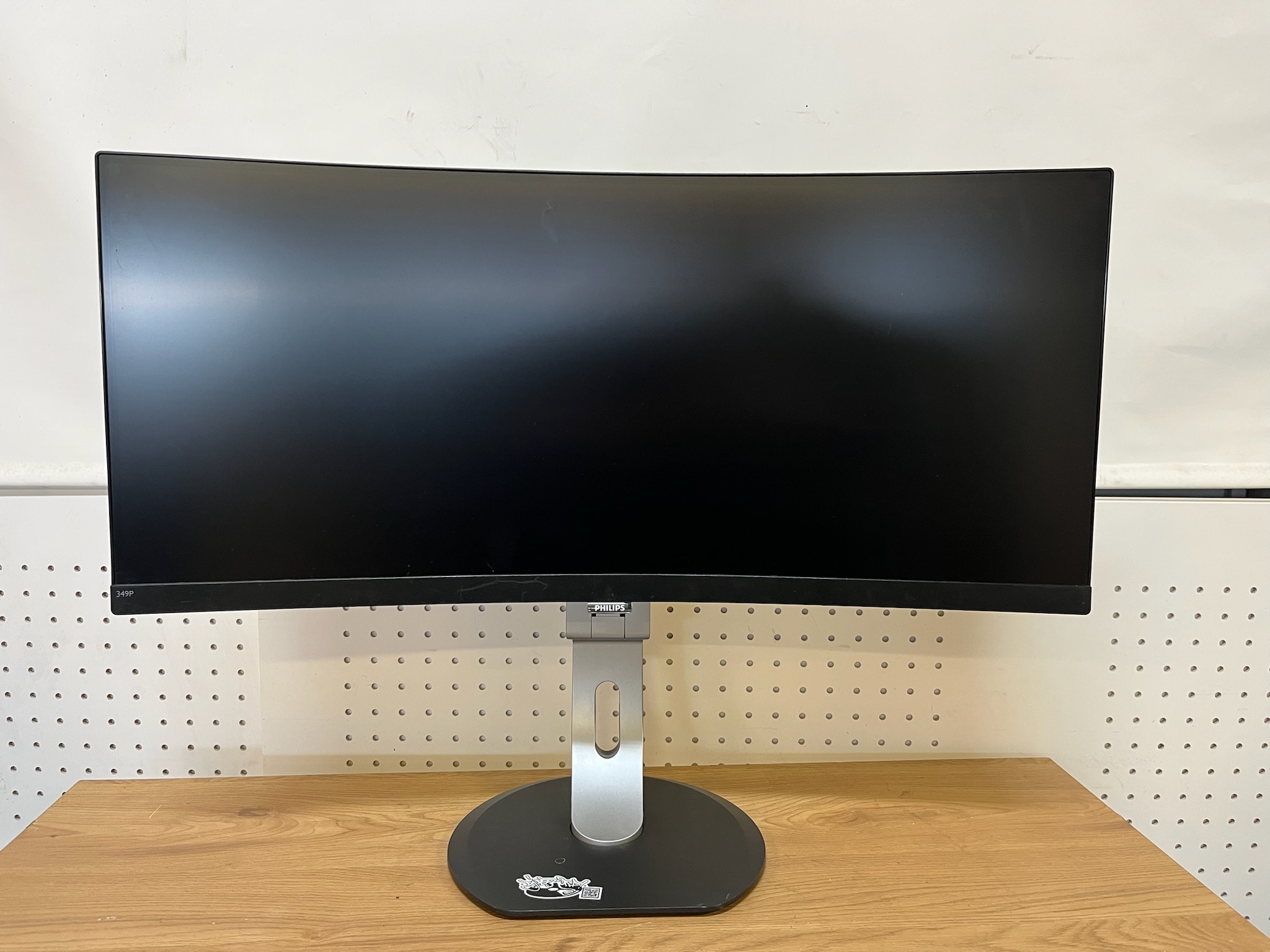 SELT / SOLD Philips bogadreginn tölvuskjár, 34'', 3440x1440p