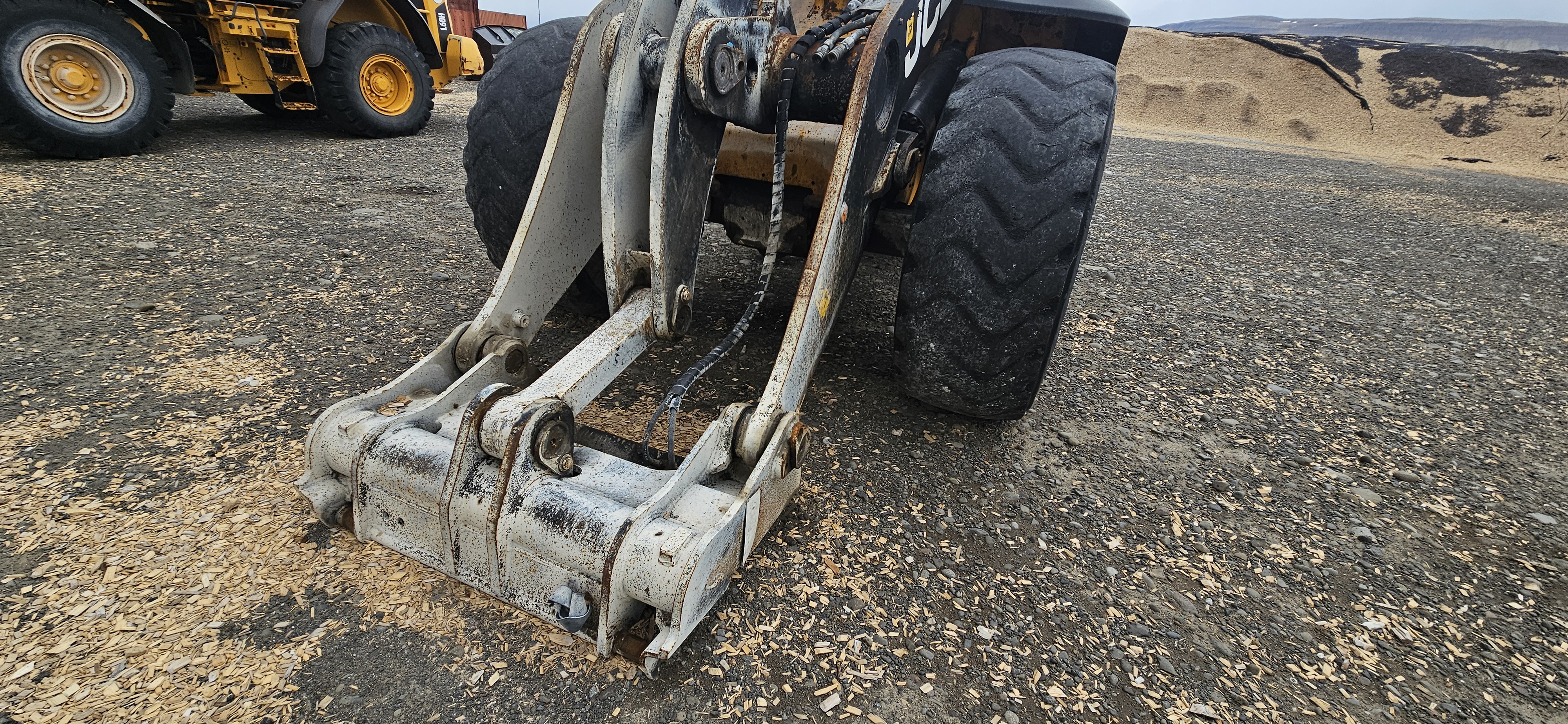 SELT / SOLD JCB 457 ZX - 2012 hjólaskófla - vinnustundir 7100 9