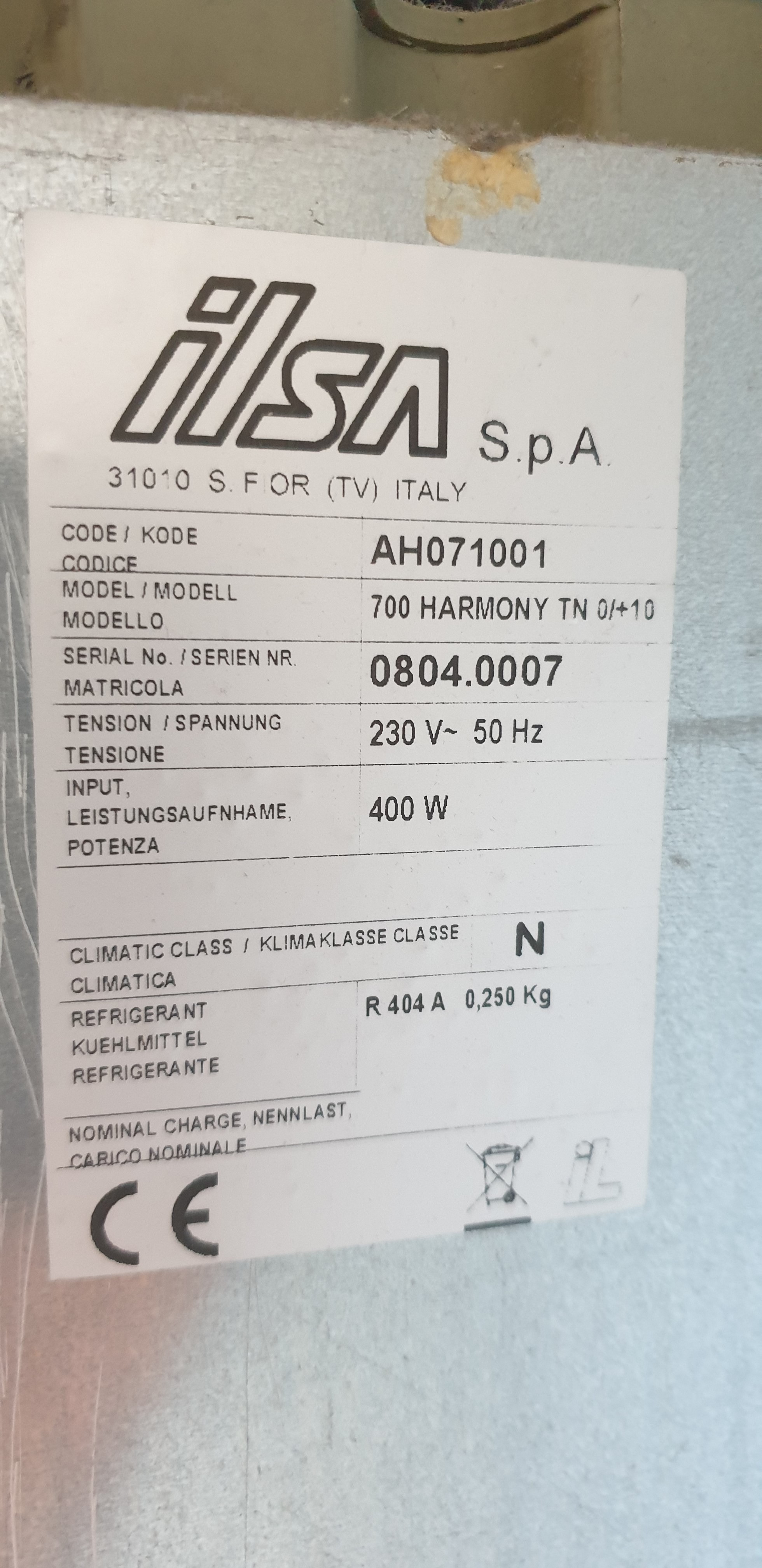 Selt-Ilsa 700 Harmony kælir 4