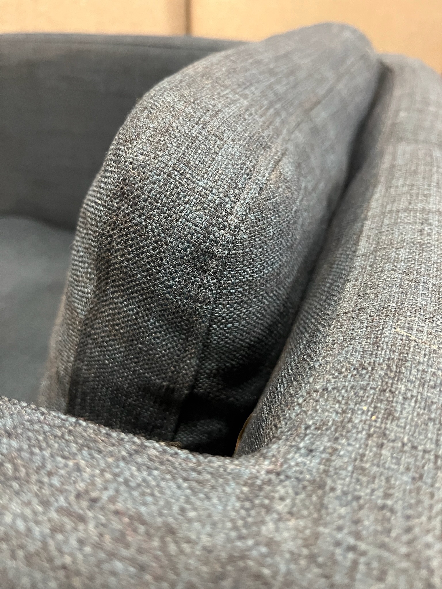 SELT / SOLD IKEA Ekerö hægindastóll blár 4