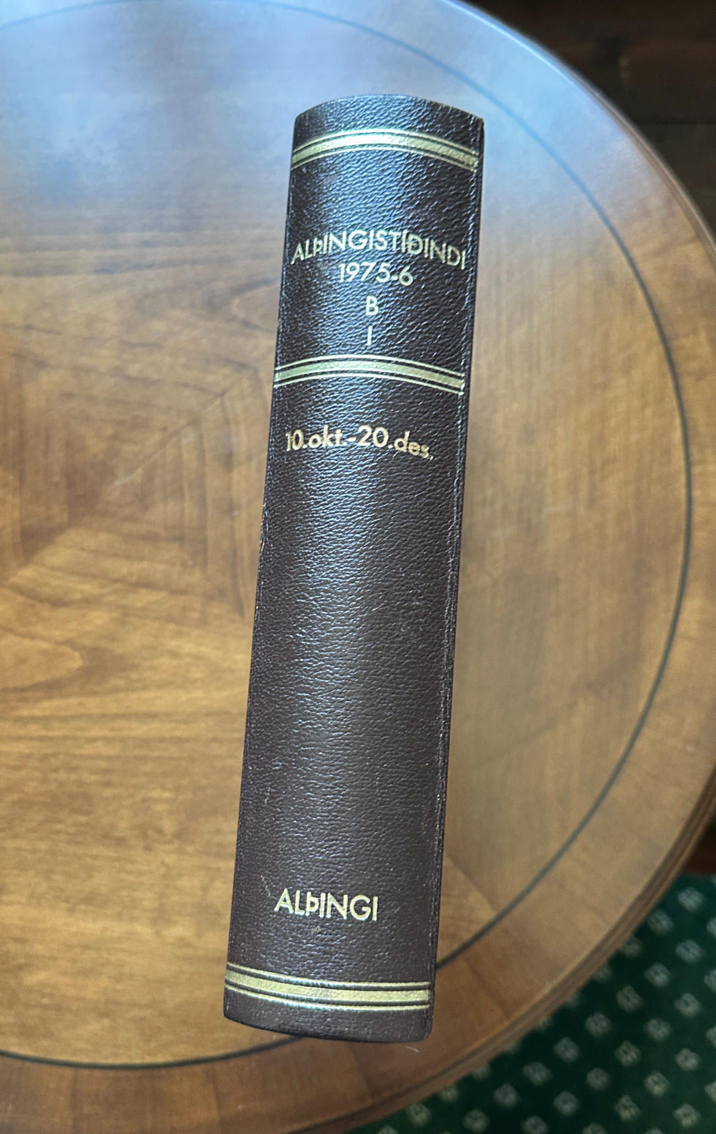 SELT / SOLD Alþingistíðindi frá 1935 - 2007 - Alþingi 4