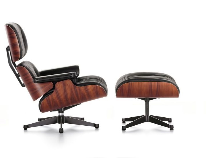 SELT / SOLD VITRA - Eames, Lounge Chair, Palisander Santos