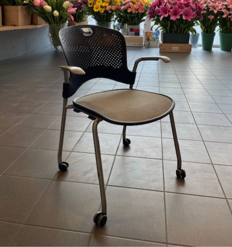 SELT / SOLD - Herman Miller Caper á hjólum, staflanlegur (12 stk.) 2