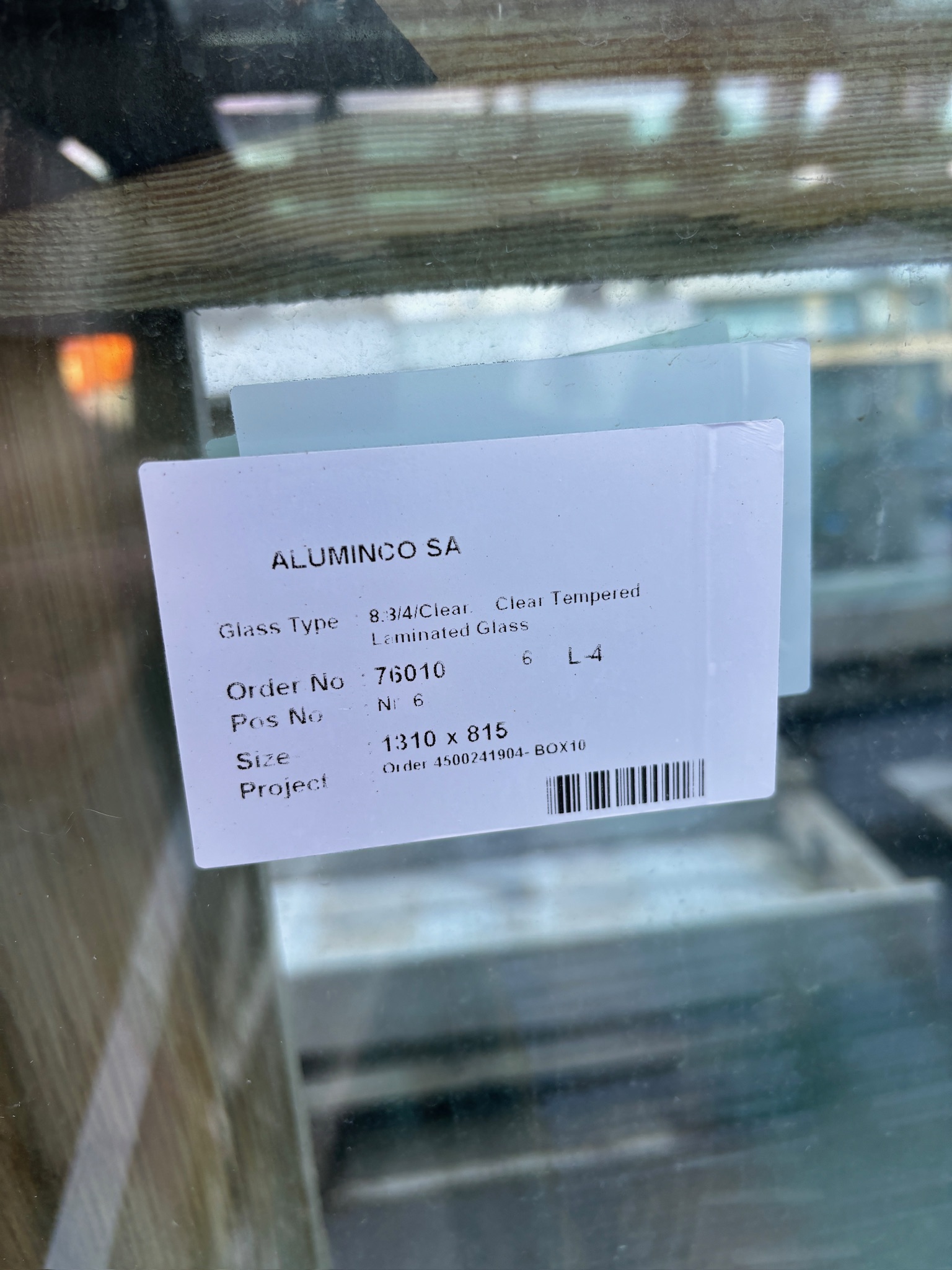 SELT / SOLD Samlímt hert gler, öryggisgler, skjólgler, margar stærðir (60+ stk.) 7