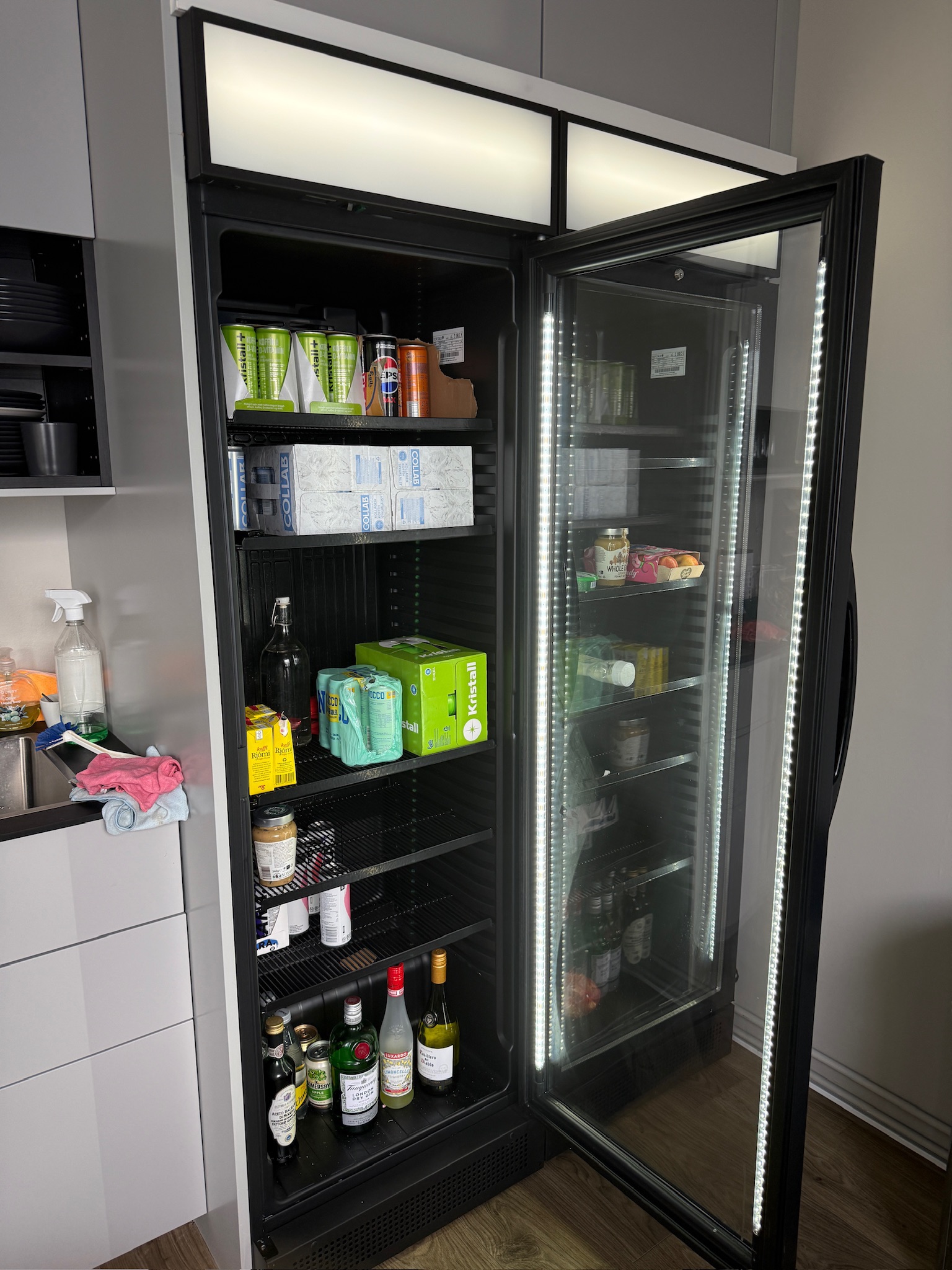 Tefcold display kælir frá Kælitækni, H198xB60sm. (1 stk.) 2