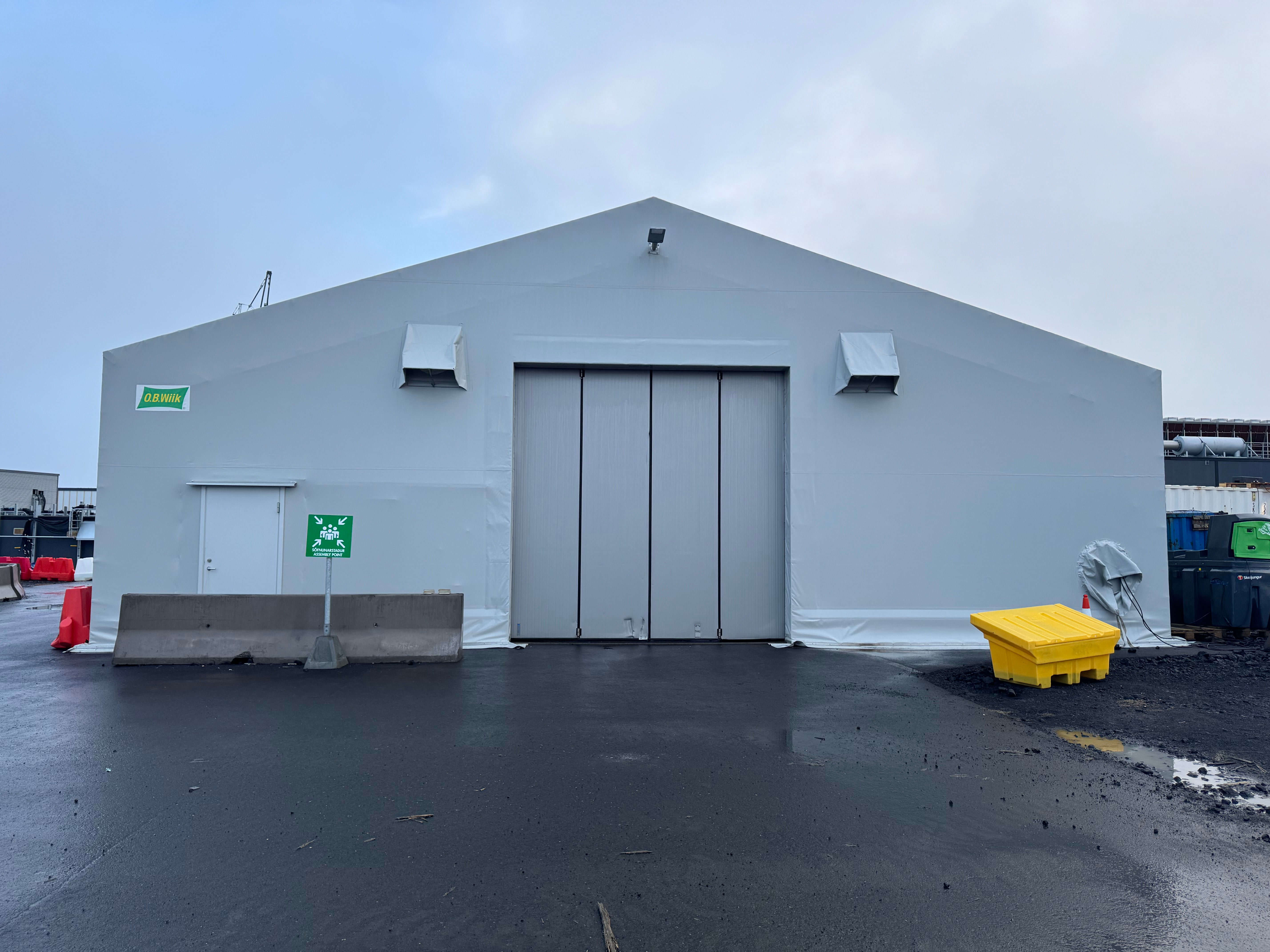 SELT / SOLD - Dúkskemma Reykjavík - 450 fm- stálgrindarhús - skemma - tækjahús 2