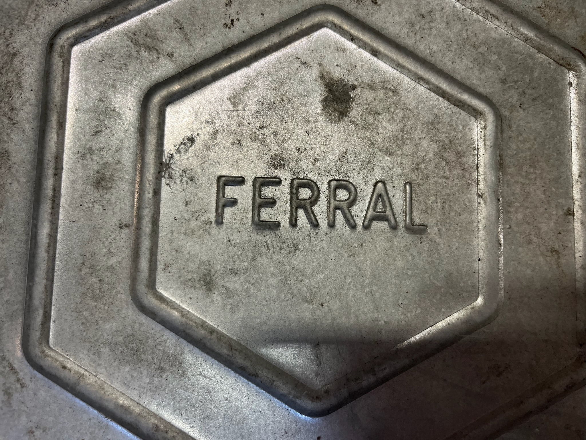 SELT / SOLD Ferral áltrappa 7 þrep, H237xB38,5 sm. 4