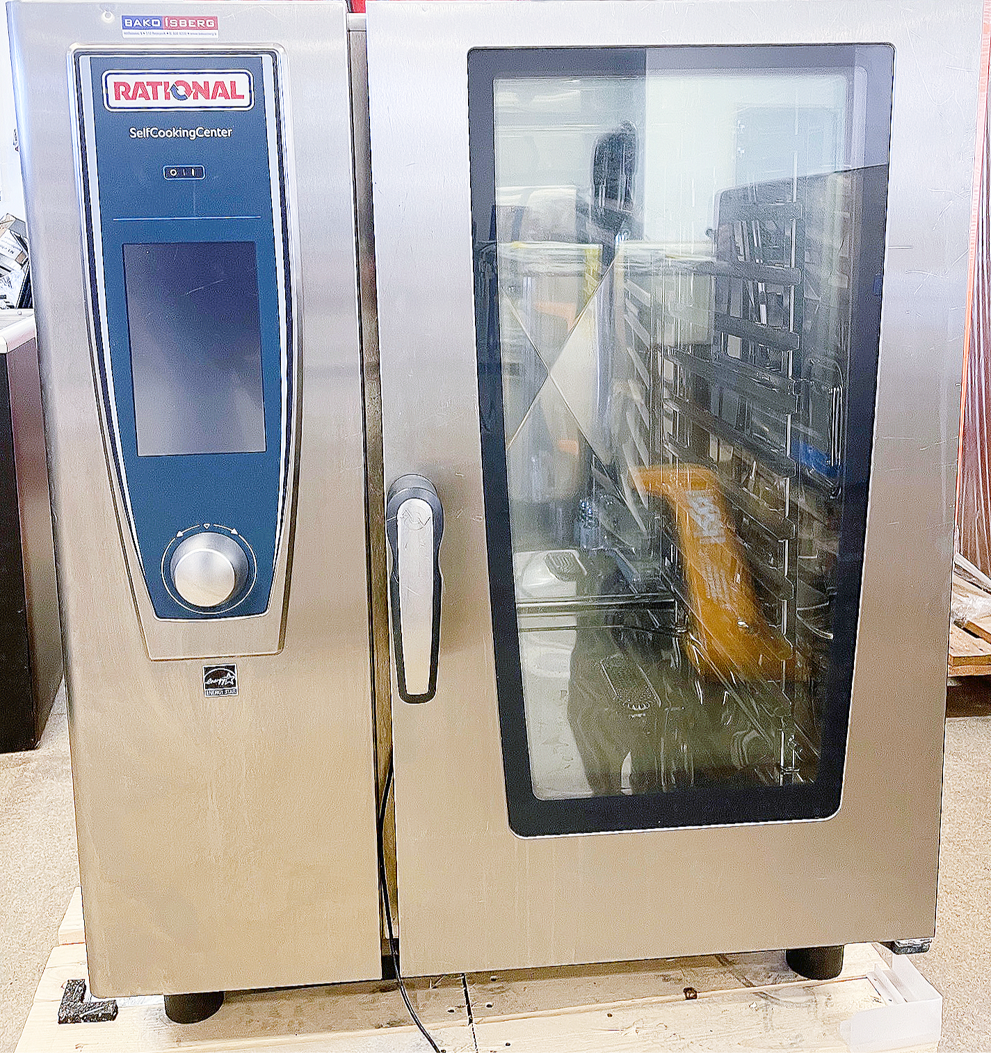 SELT / SOLD Rational Combi gufusteikingarofn, 10 skúffur