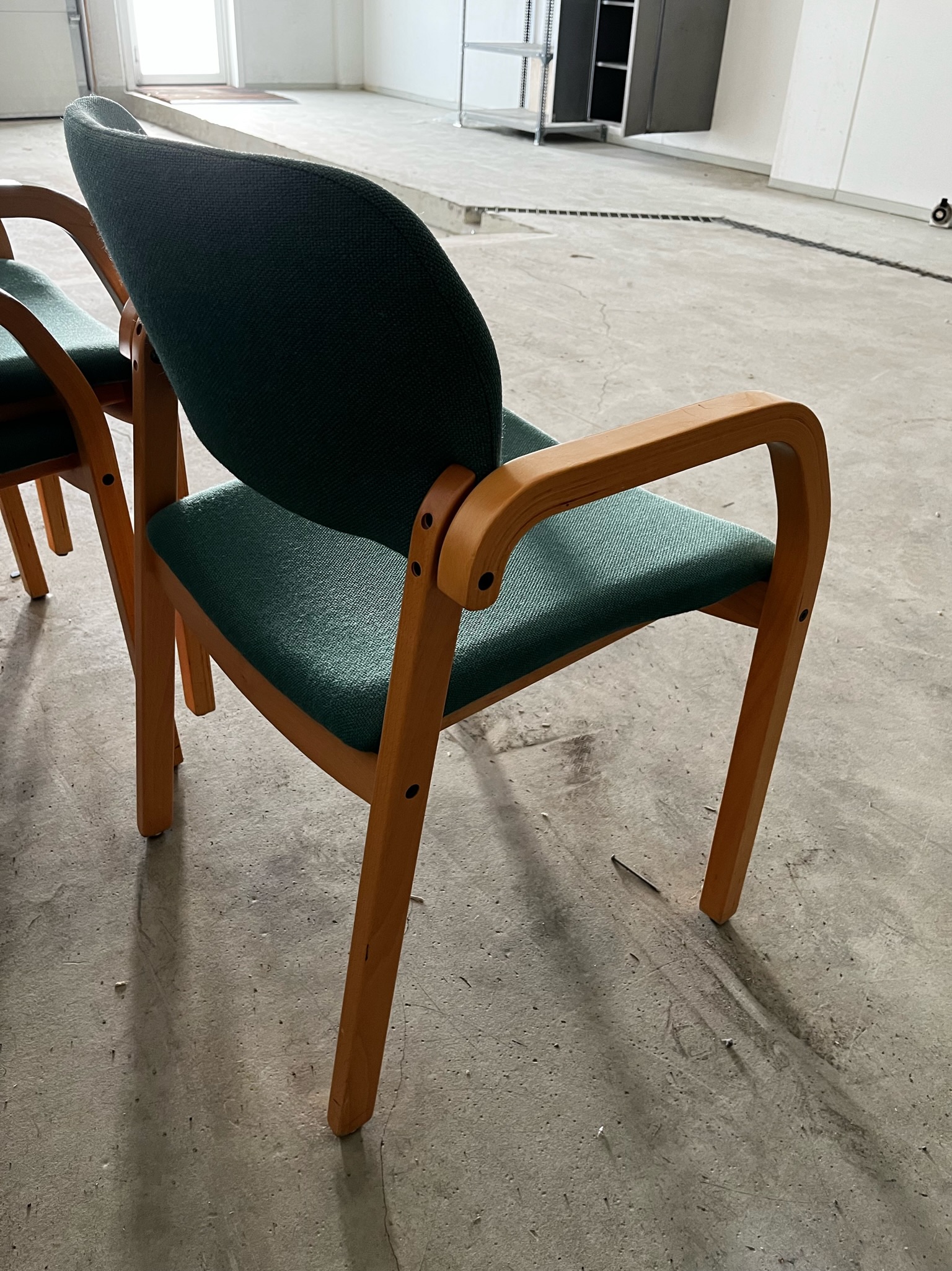 SELT / SOLD Fundarstólar frá Á. Guðmundsson (7 stk.) 2