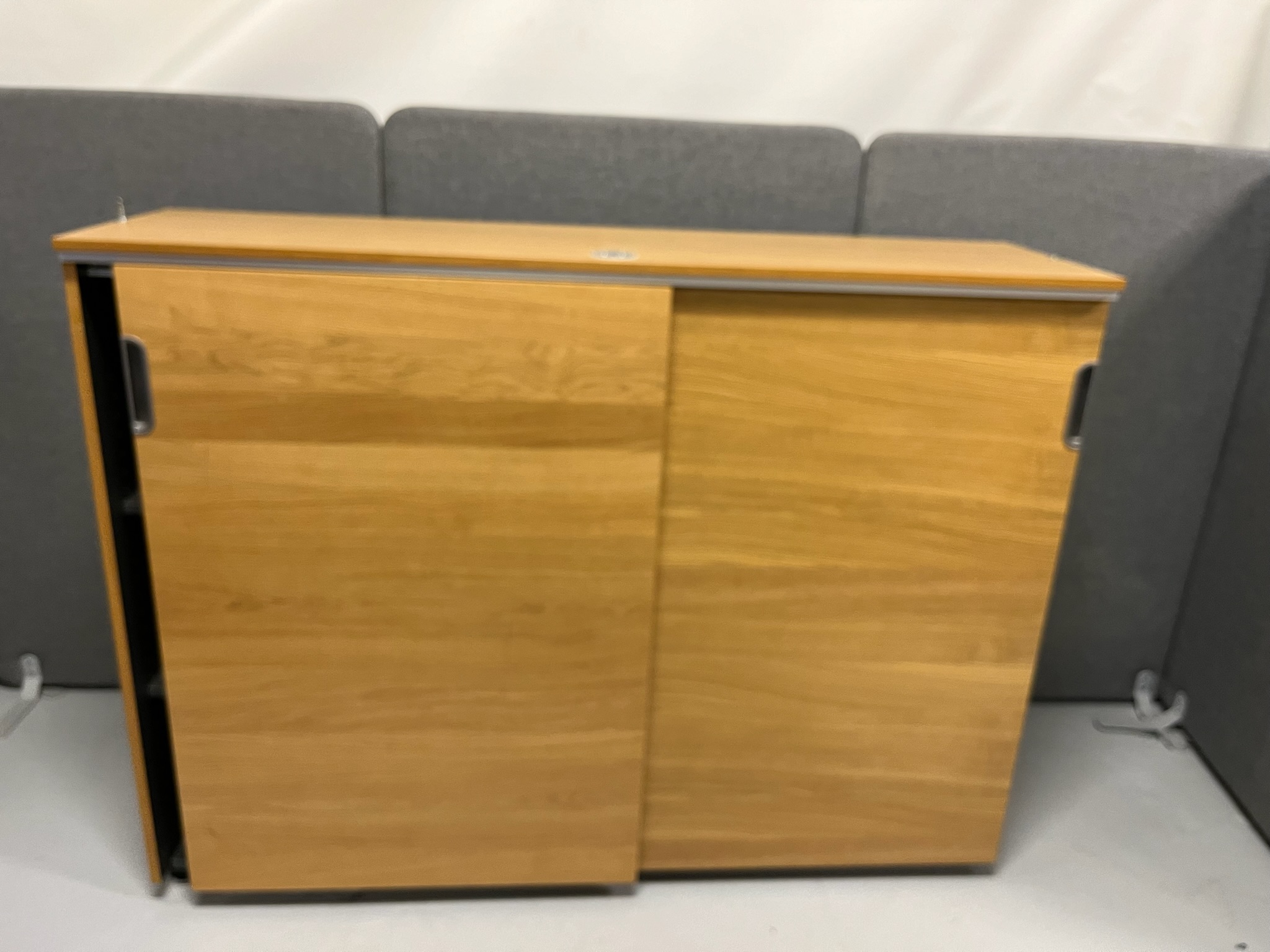 SELT / SOLD - IKEA skrifstofuskápur með læsingu, B160 x H120 x D45 3