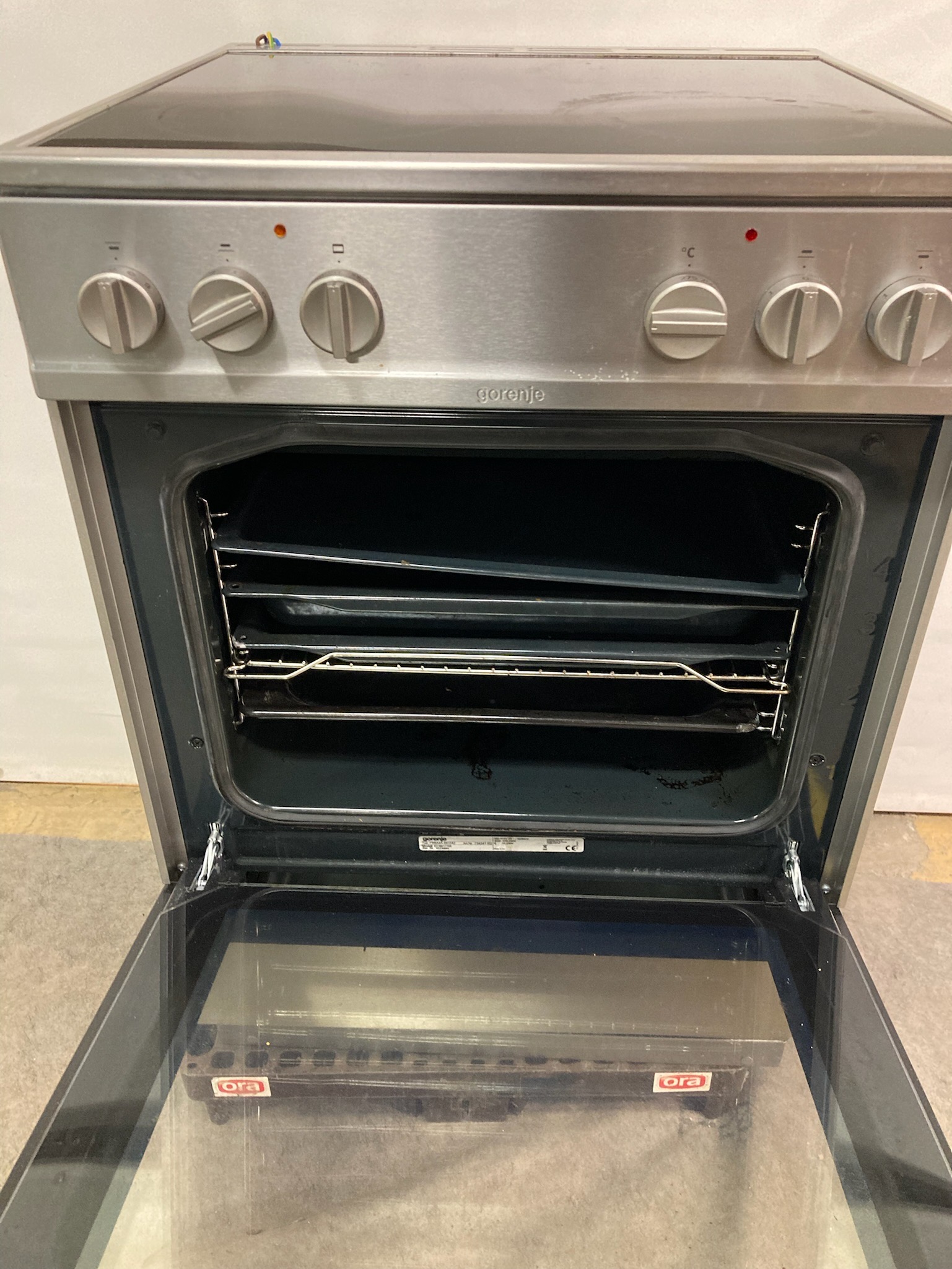 SELT / SOLD - Gorenje blástursofn & eldavél 10,2KW 2