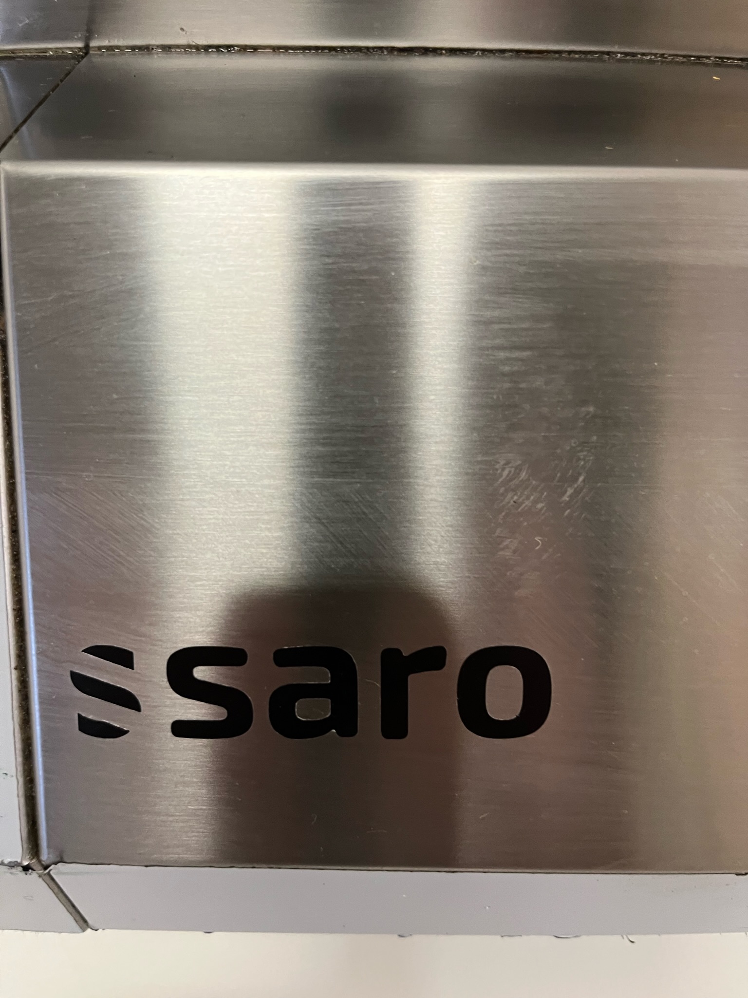 SELT / SOLD Saro Grillpanna Fry top 400 5