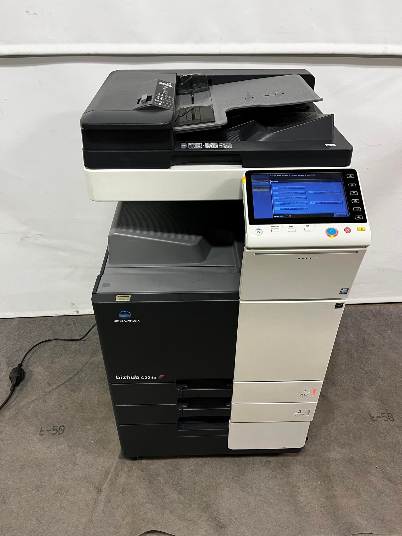 SELT / SOLD Konica Minolta Bizhub c224e fjölnotatæki
