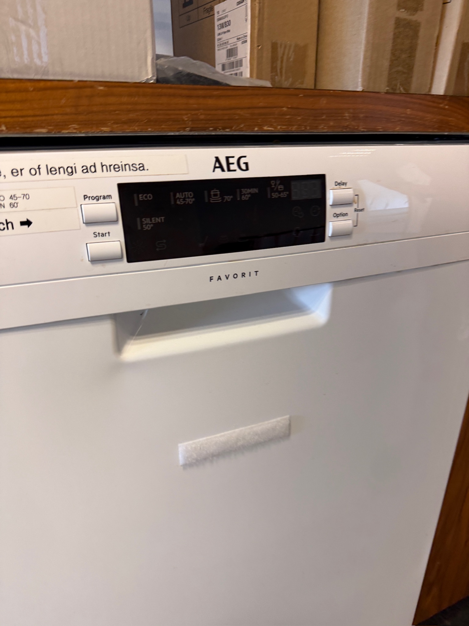 SELT / SOLD AEG uppþvottavél 3
