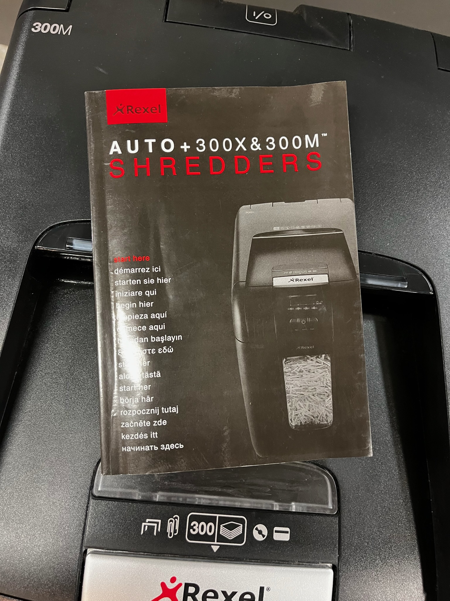 SELT / SOLD Rexel Auto+ 300X - P5 tætari 8