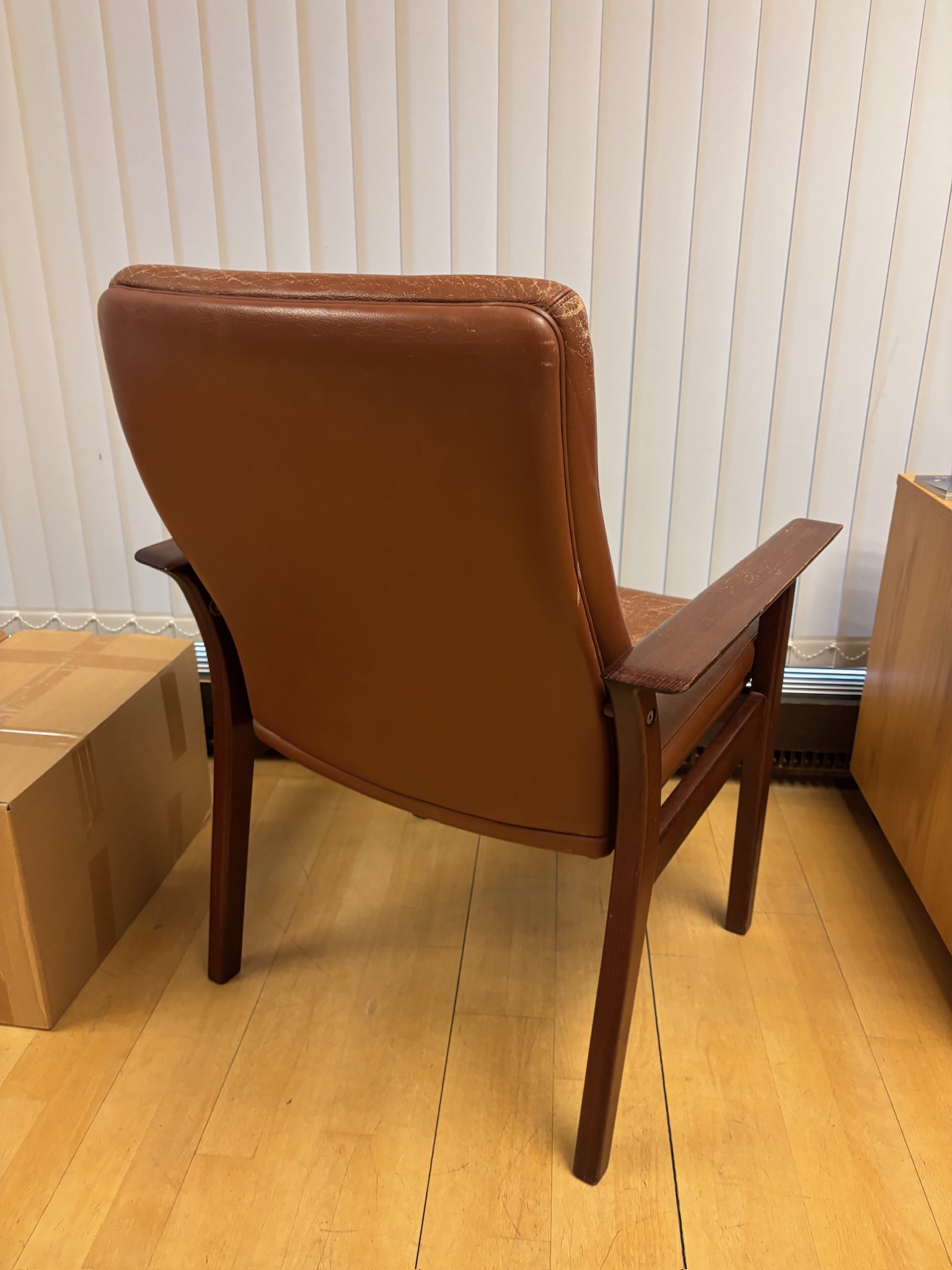 SELT / SOLD Vodder Sibast hönnunarstóll rósaviður Danmörk, 1960s 5