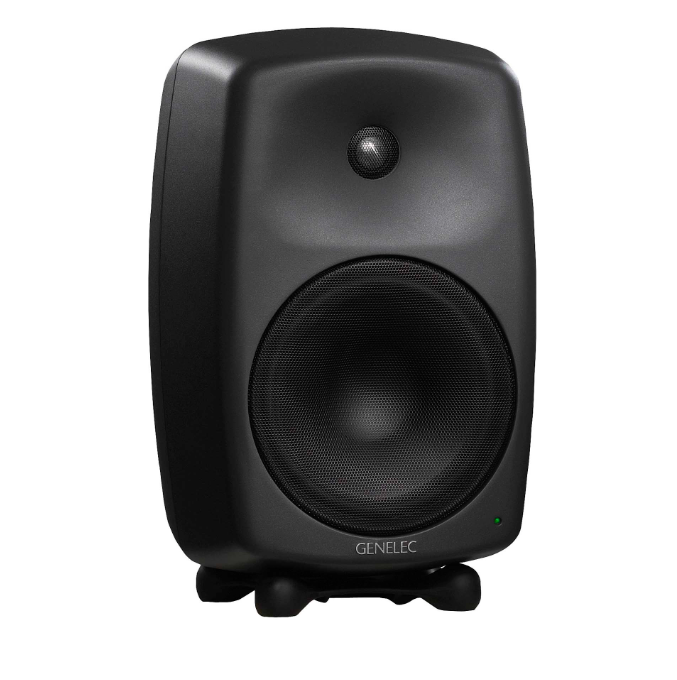 SELT / SOLD Studíó Genelec 8050A Matt Black 8 Inch Active Studio Monitors 270 W 2