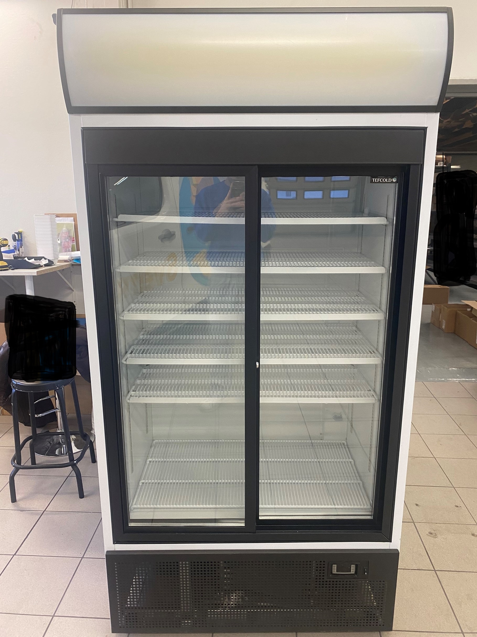 SELT / SOLD - Vandaður Tefcold FSC1000s kælir